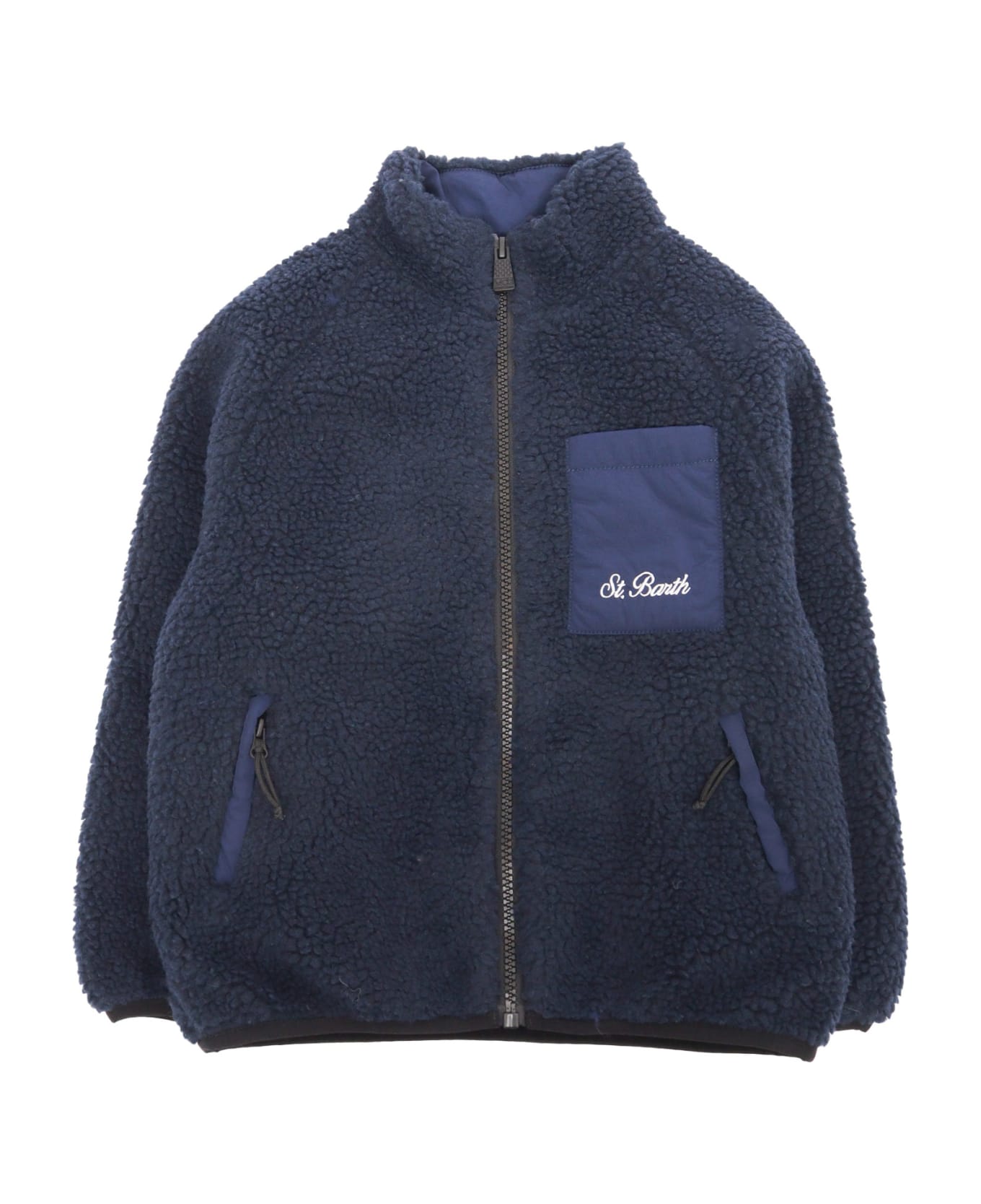 MC2 Saint Barth Keystone Sherpa Jacket - BLUE コート＆ジャケット