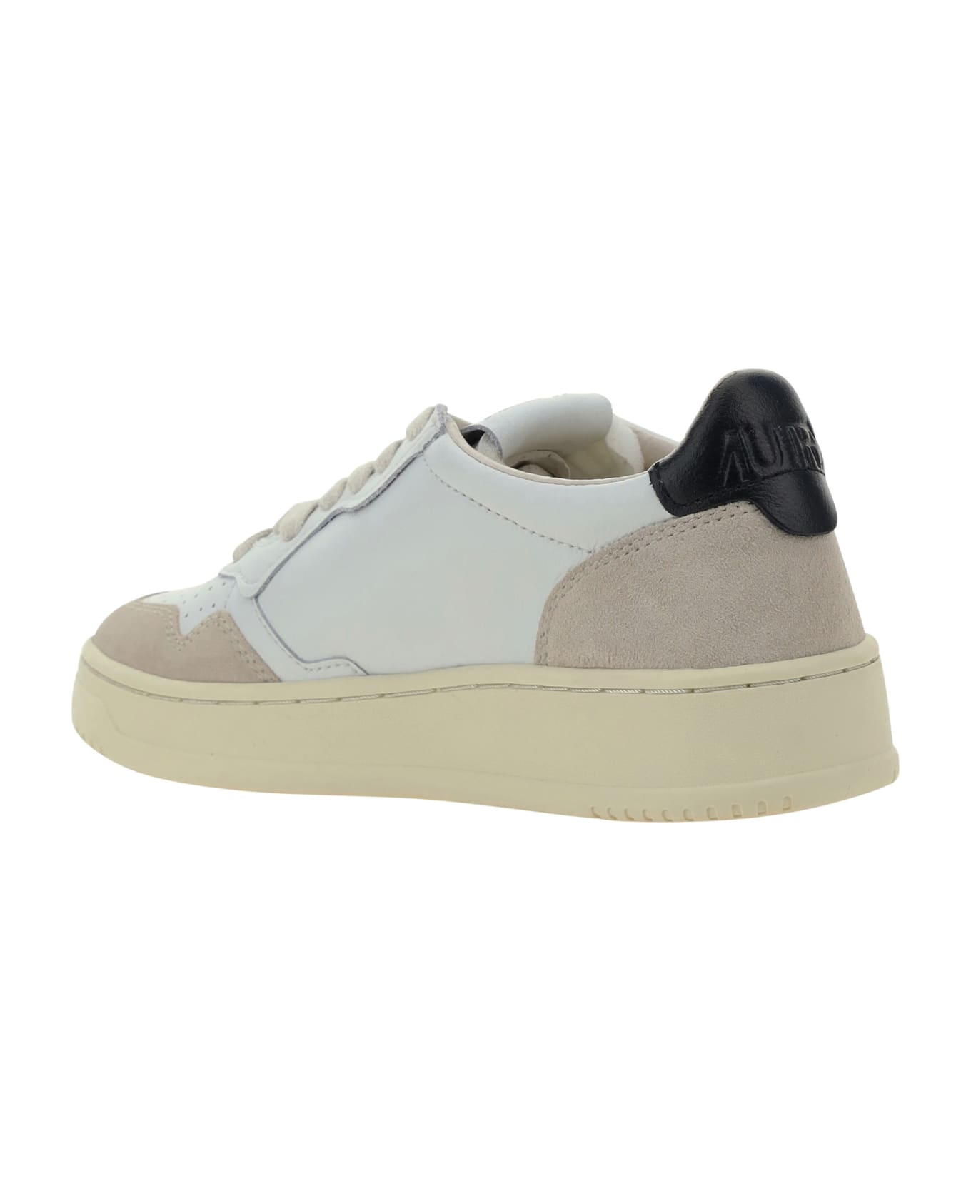 Autry Medalist Low Sneakers - Wht/blk