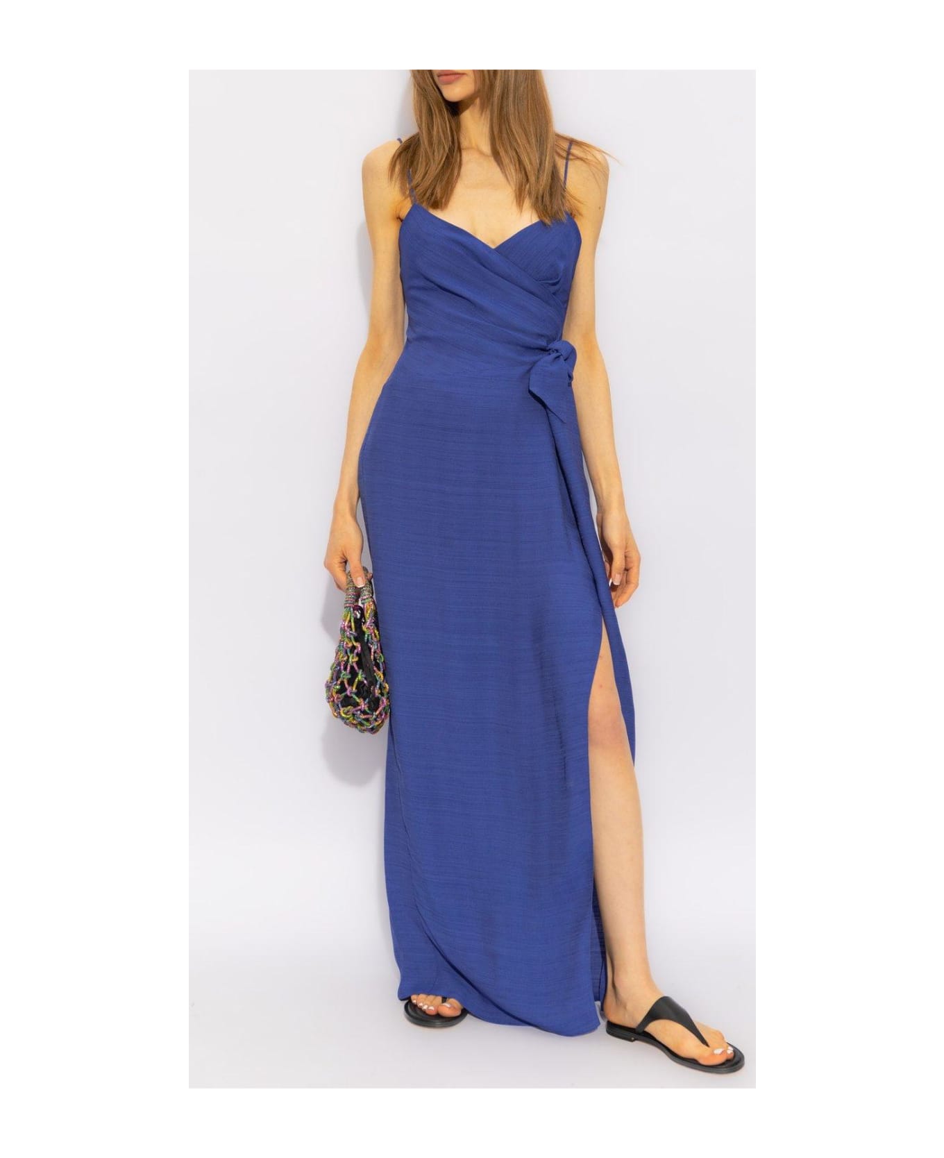 Emporio Armani Slip Dress - Blue ワンピース＆ドレス