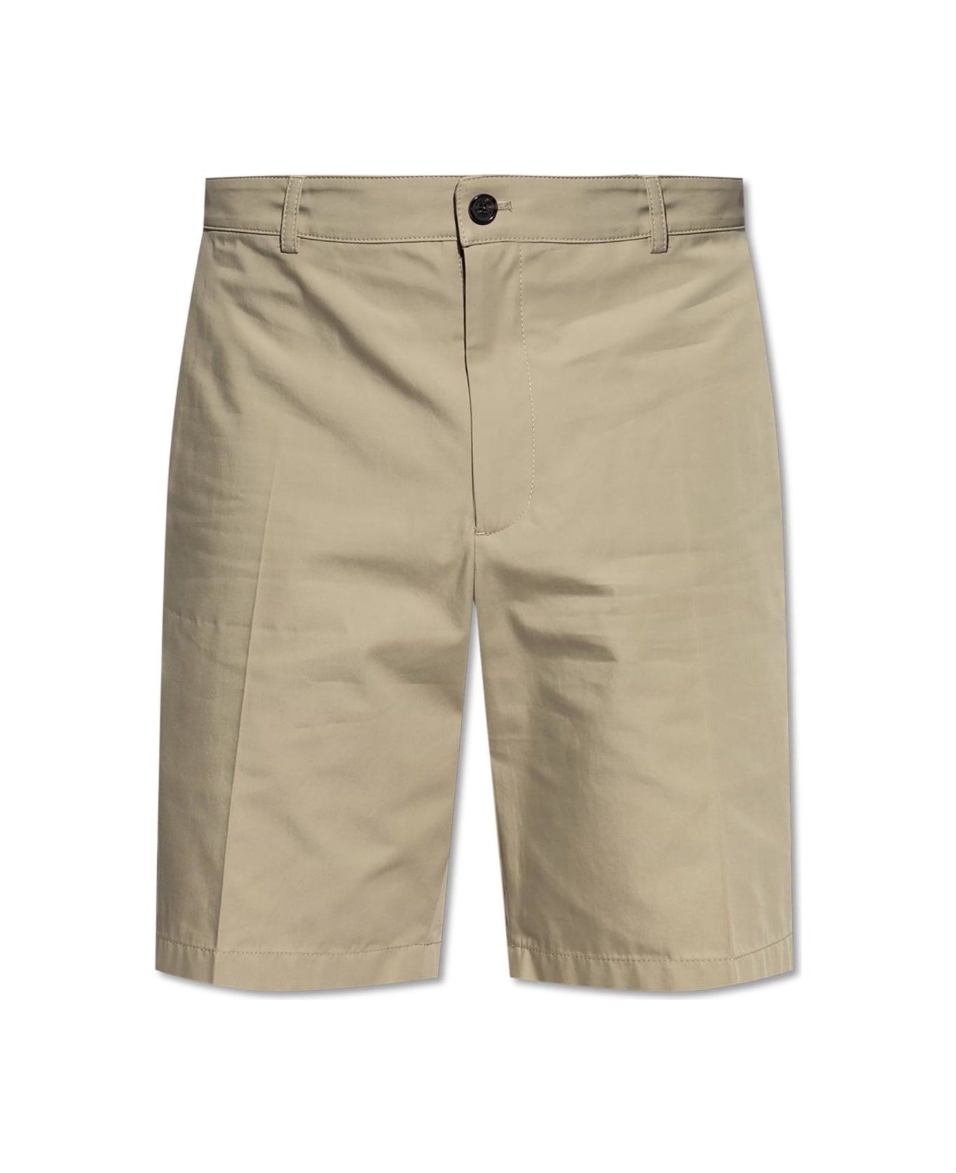 Burberry Cotton Shorts - Beige