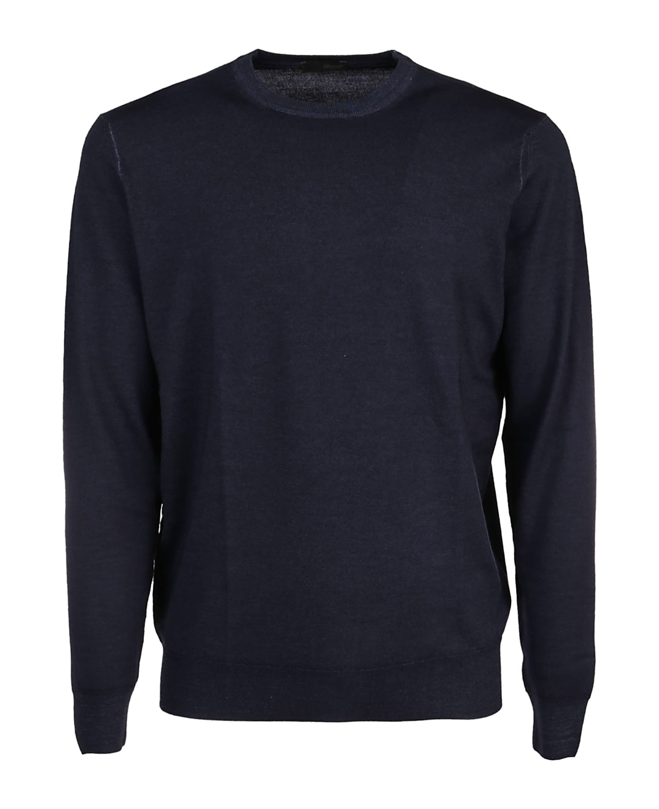 Drumohr Long Sleeve Sweater - Blu