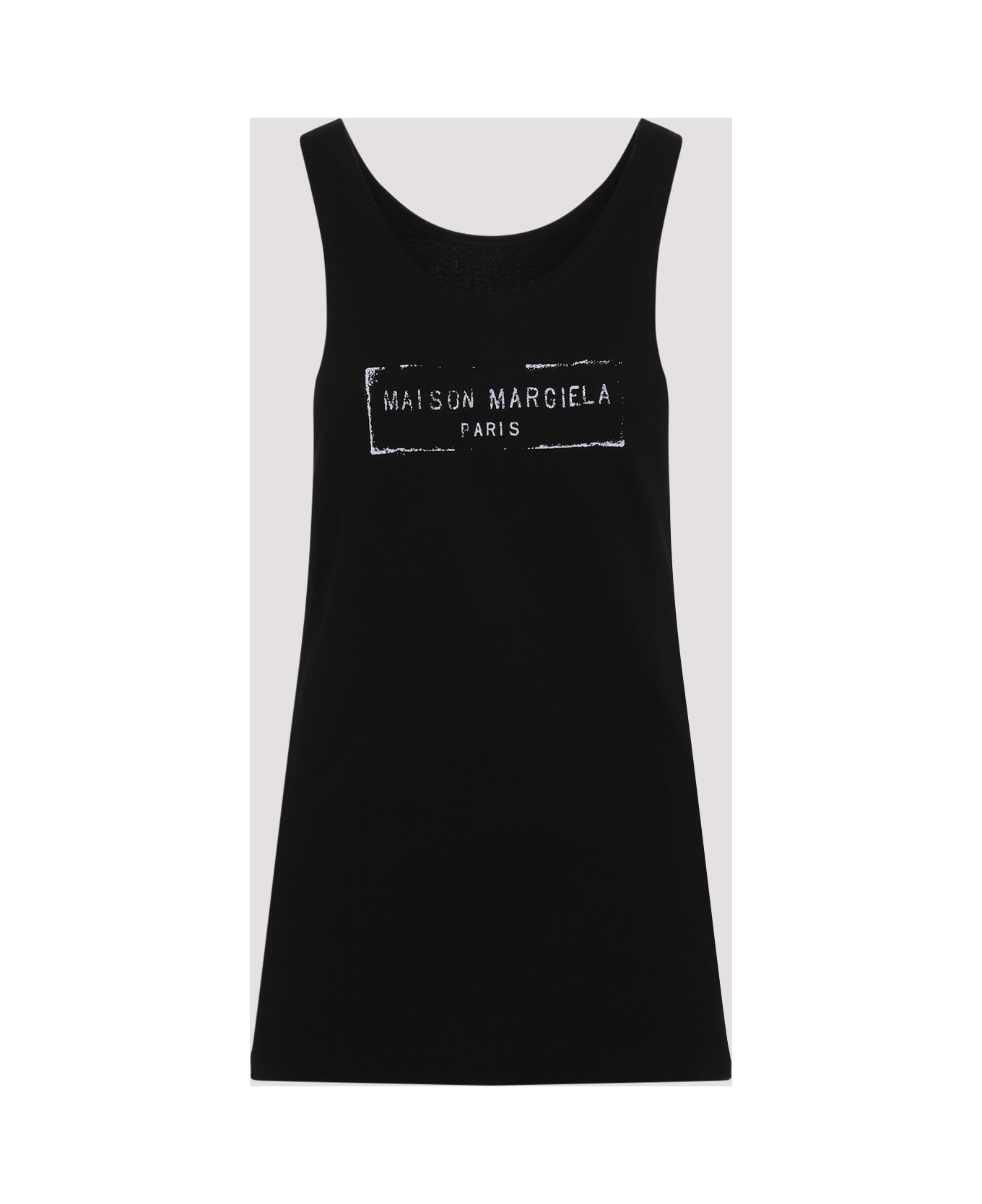 Maison Margiela Viscose Top - Black