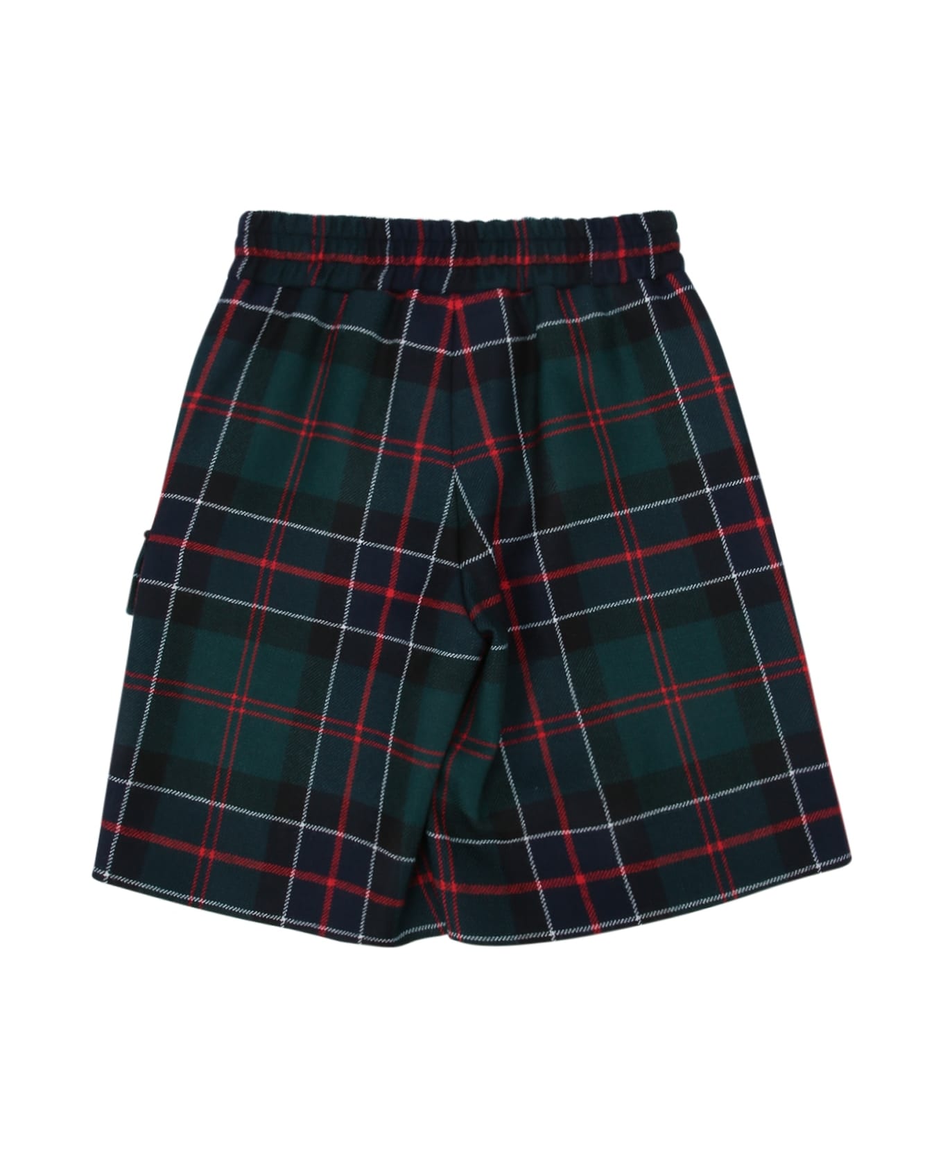 Fendi Bermuda Green Tartan - GREENFOREST