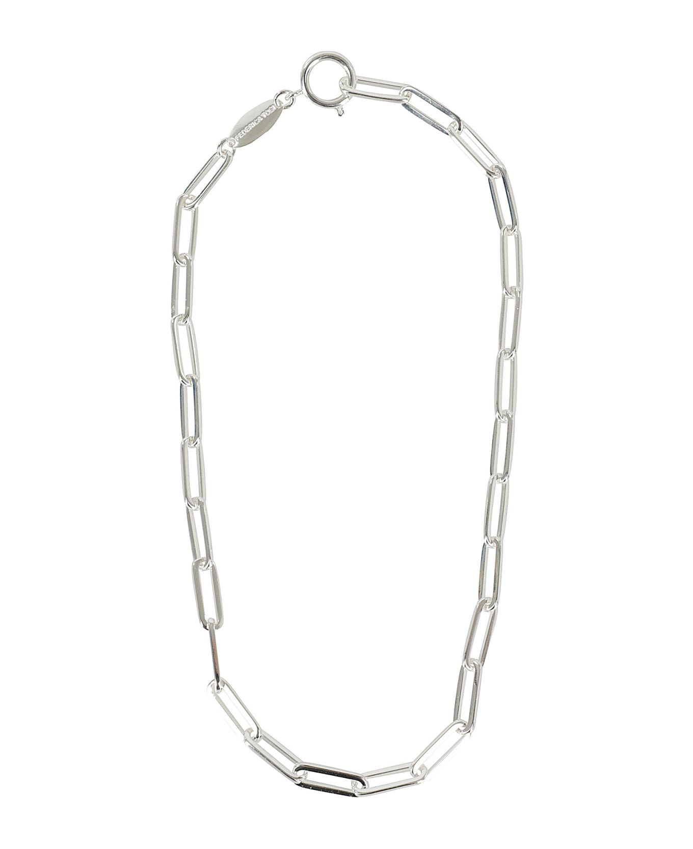 Federica Tosi Lace Square - Silver ネックレス
