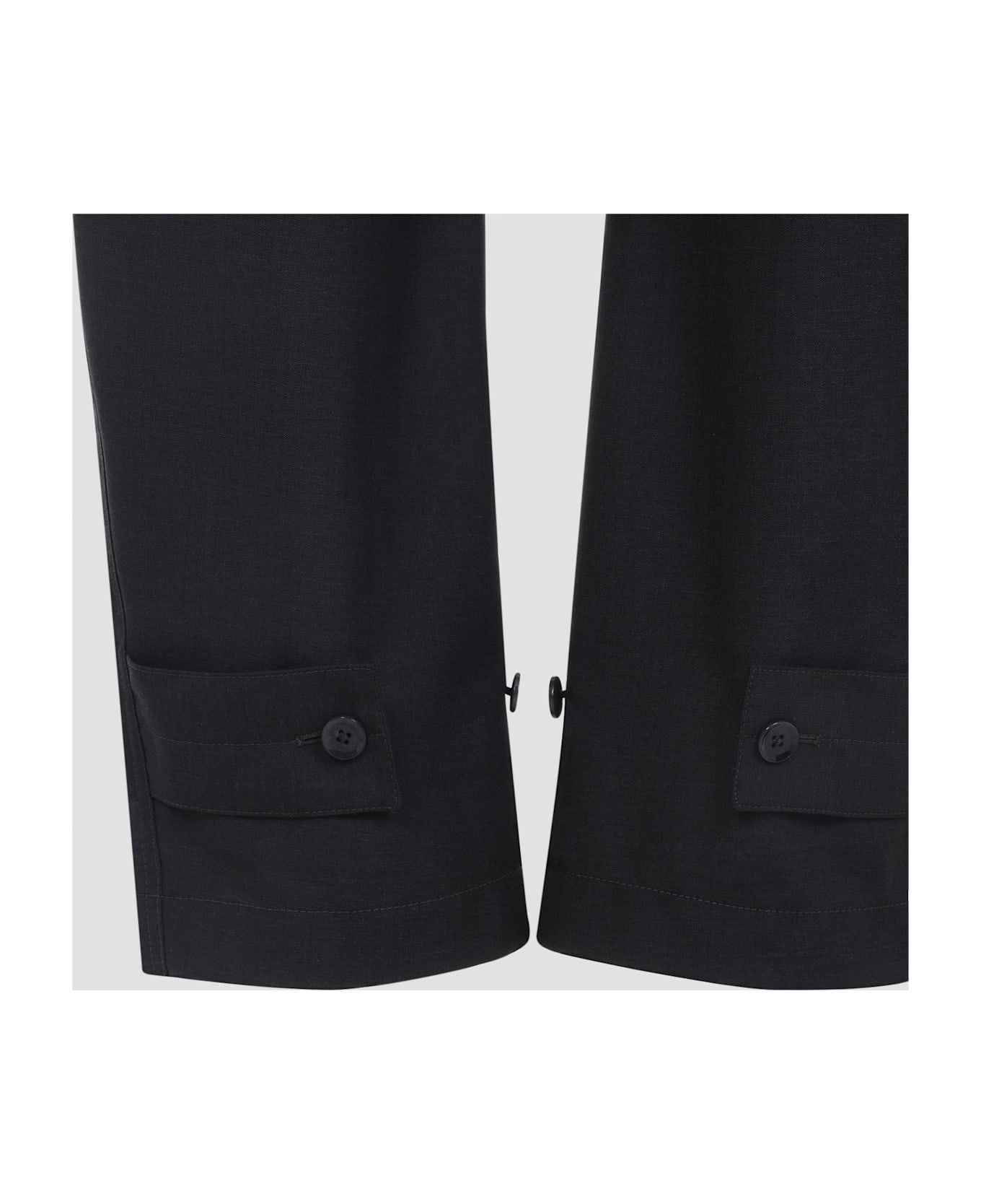 Lemaire Curved Tailored Pants - GREY