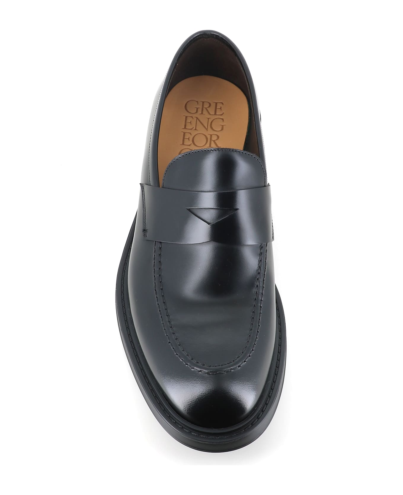 Green George Loafer 9017/2920 - Black