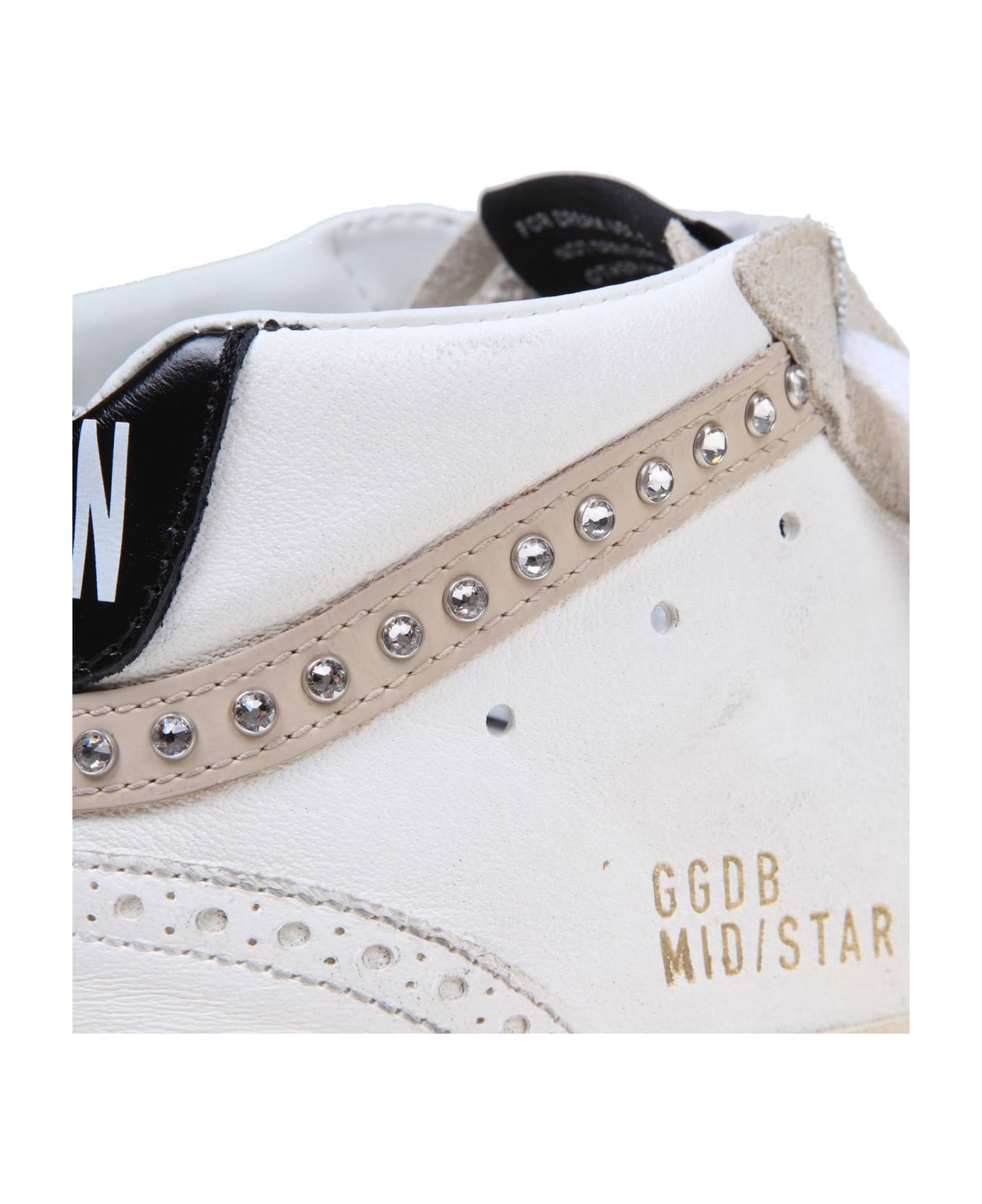 Golden Goose Mid Star Sneakers - White
