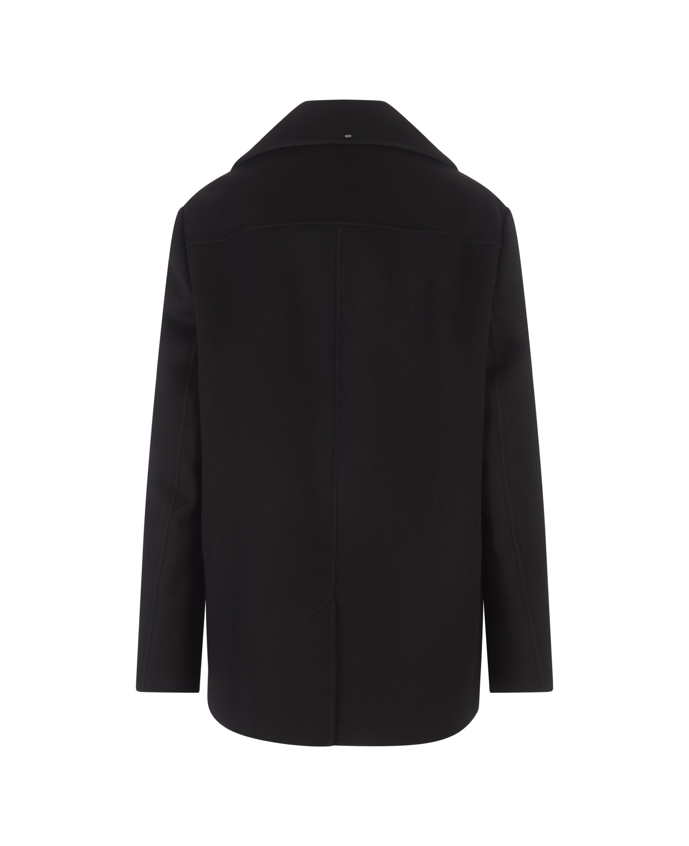 SportMax Black Livorno Caban - Camel