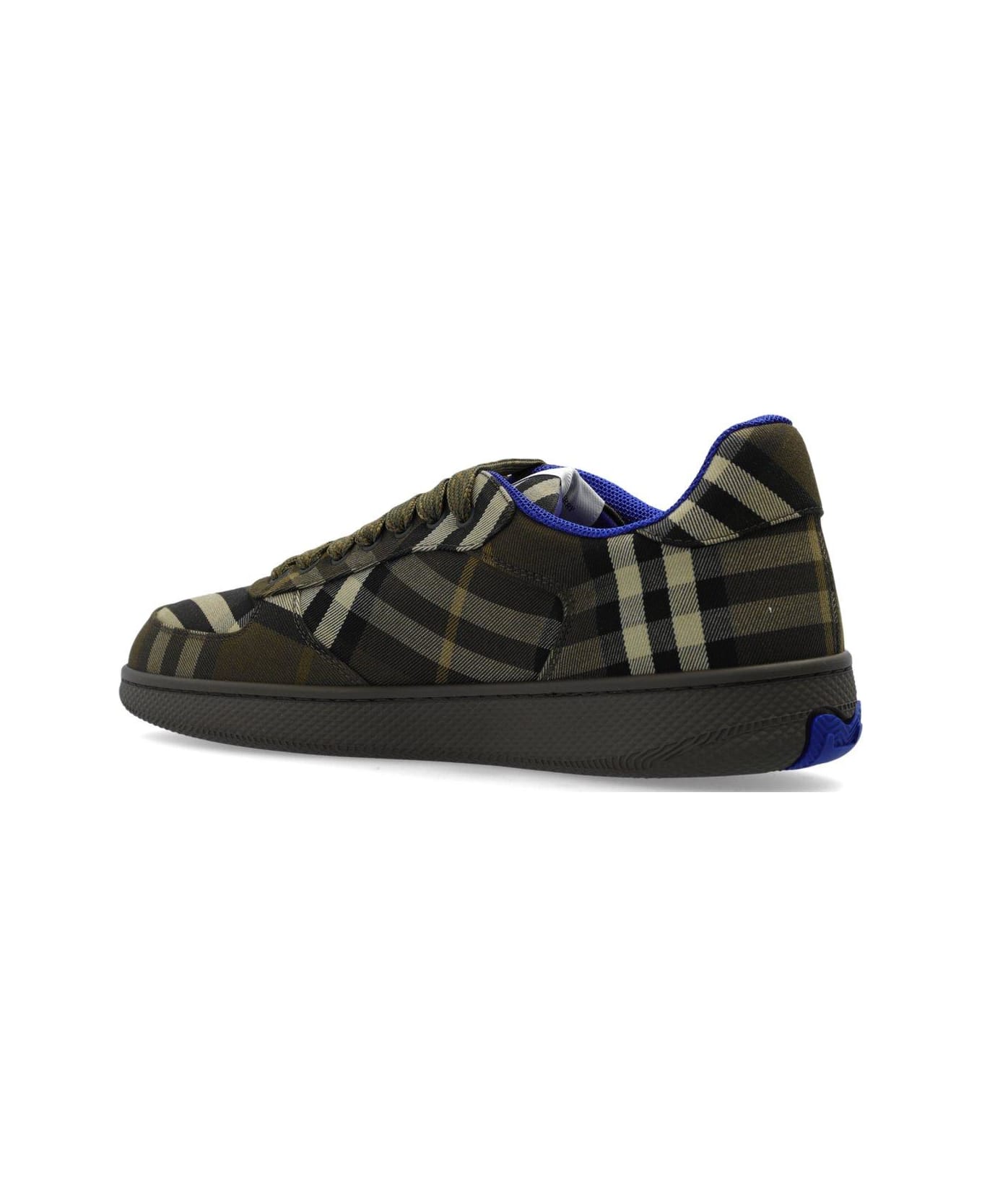 Burberry Checked Terrace Lace-up Sneakers - Heath Ip Check