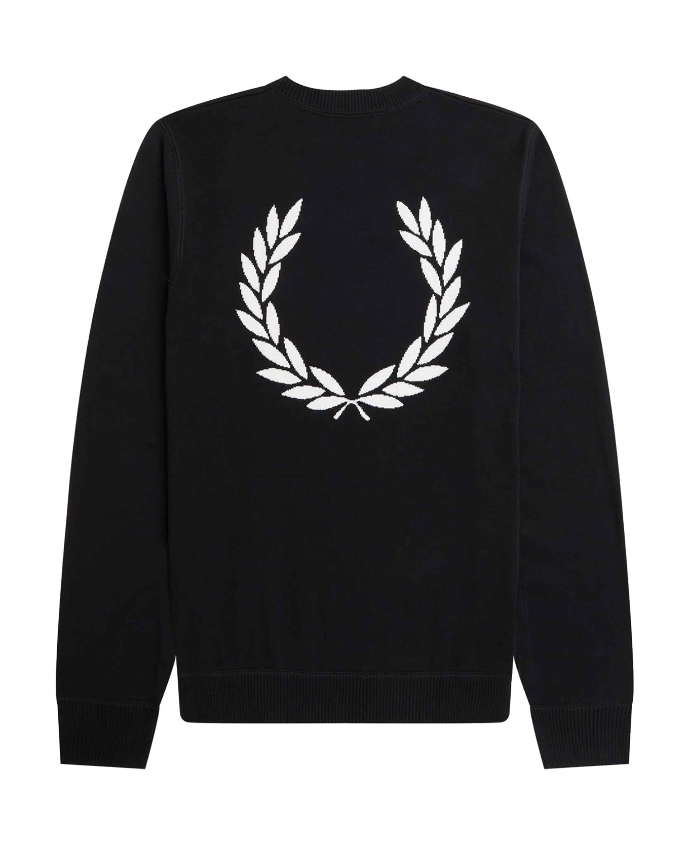 Fred Perry Jersey With Logo - NERO