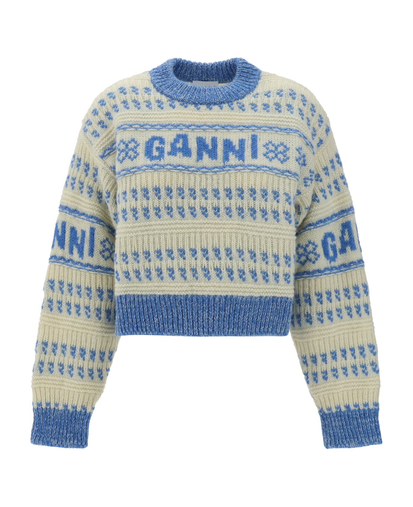 Ganni Sweater - MULTICOLOUR ニットウェア