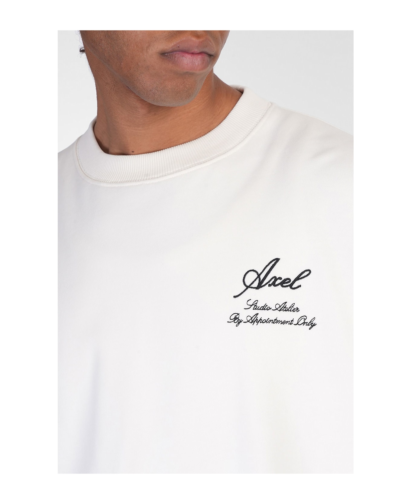 Axel Arigato Atelier Sweatshirt Sweatshirt In Beige Cotton - beige