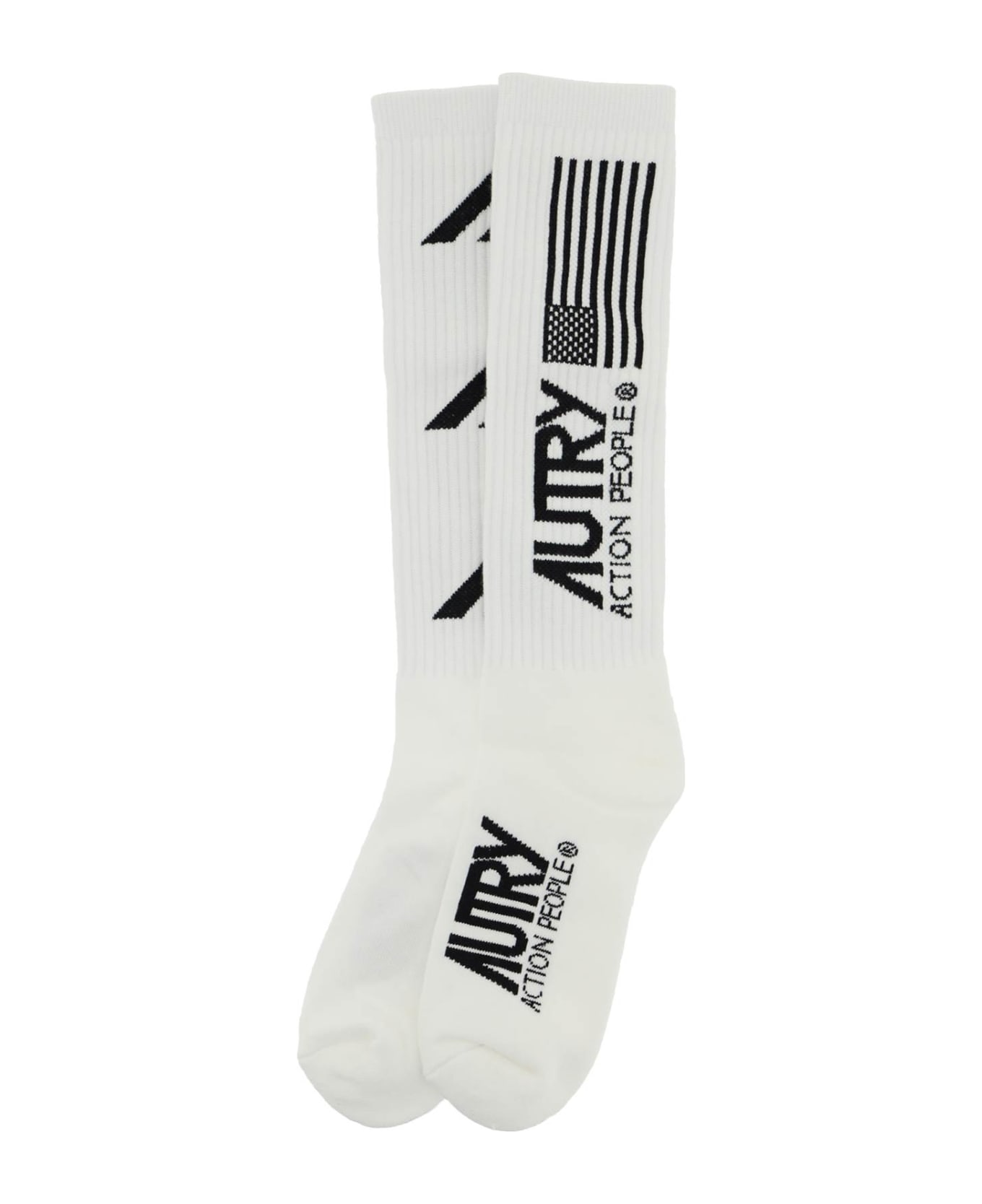 Autry Iconic Action Socks - White