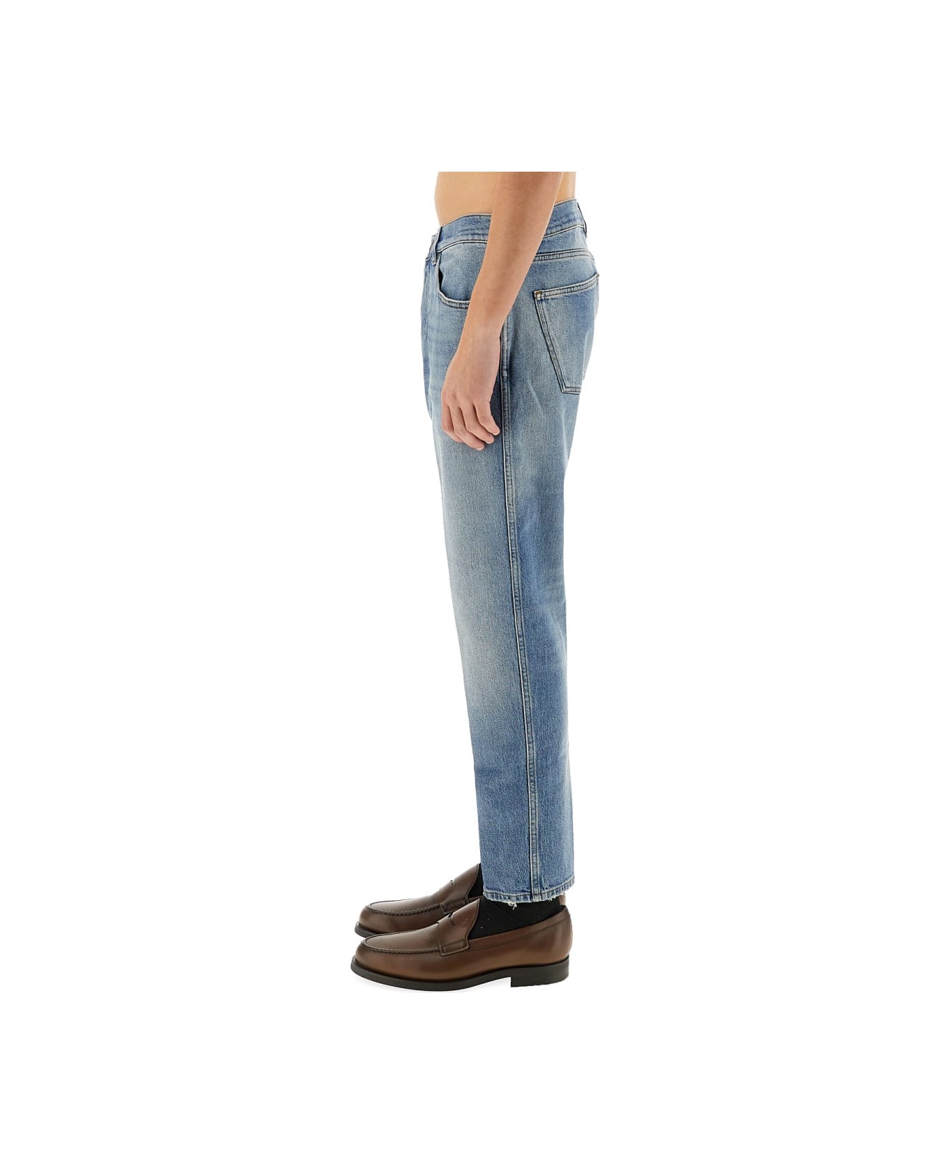 Lardini Carrot Fit - DENIM