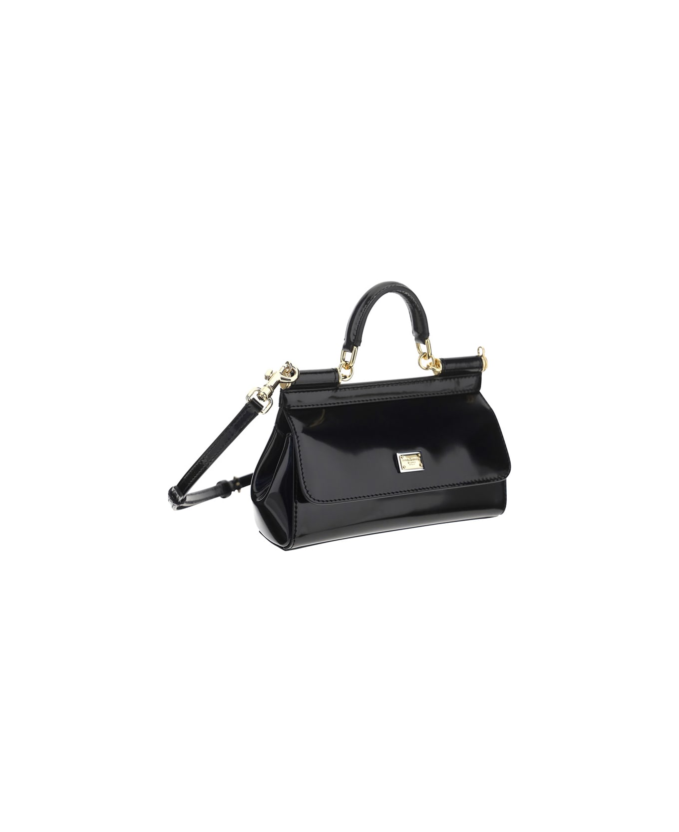 Dolce&Gabbana Sicily Small - Handbag for Woman - Black - BB7116A103780999