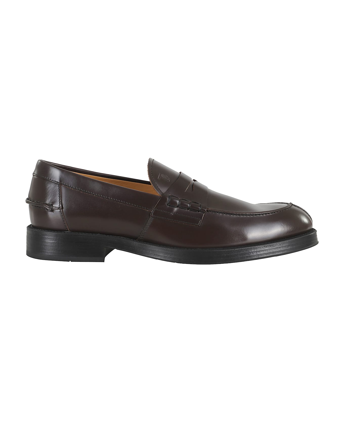 Tod's Mocassino Formale Gomma 75l - Tabacco Scuro