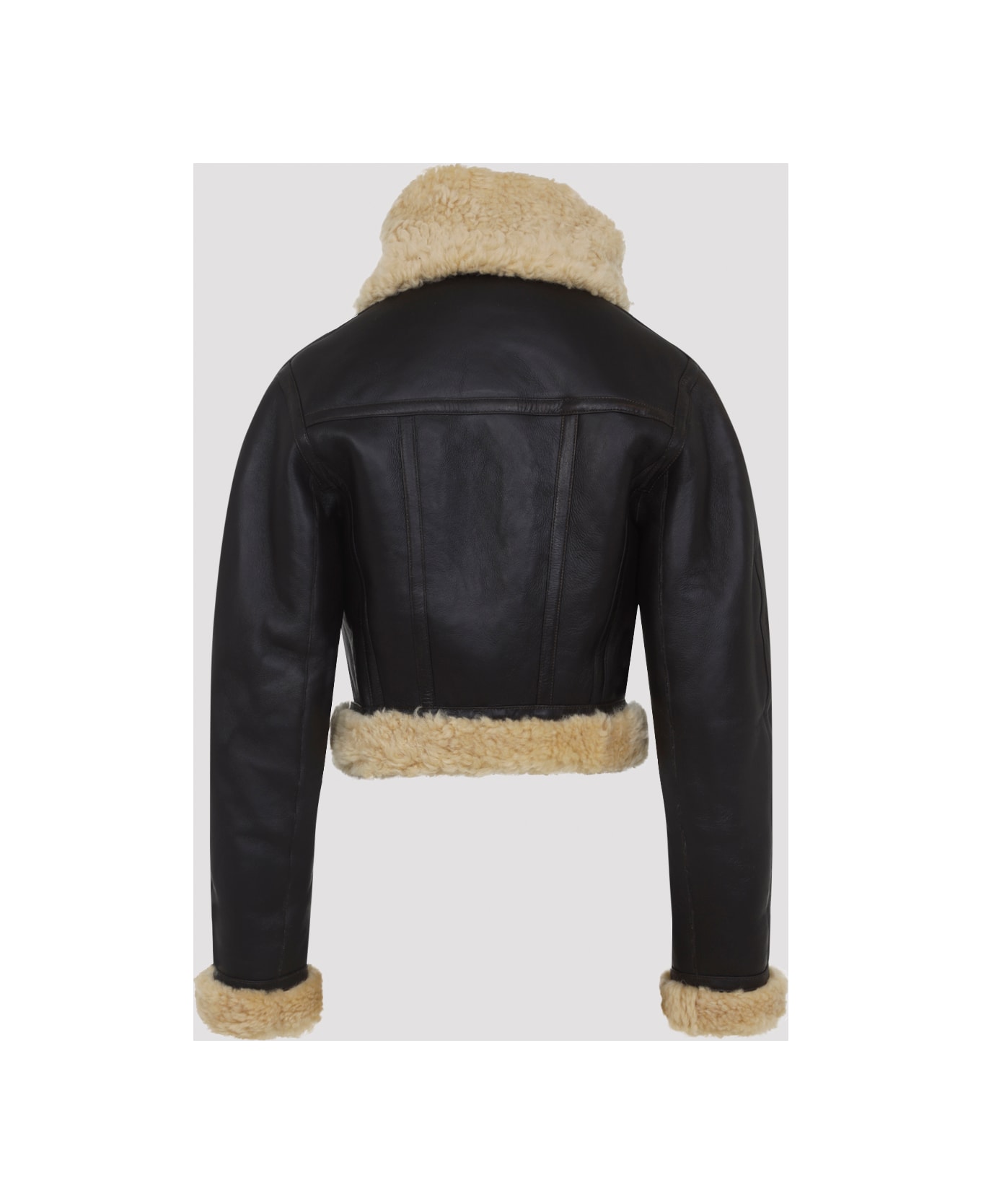Jacquemus The Aviatore Jacket - Dark Brown