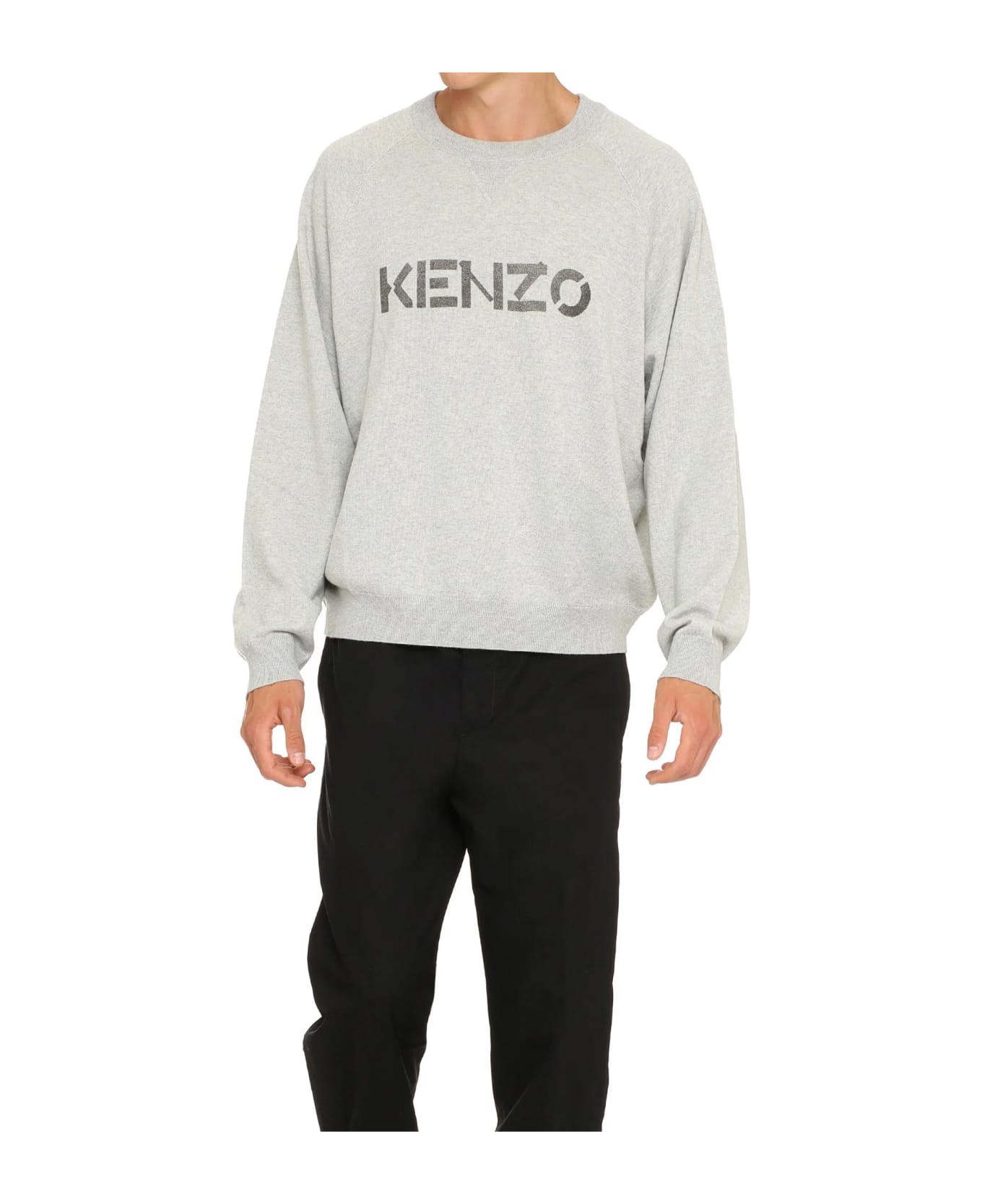 Kenzo Wool Sweater - Gray