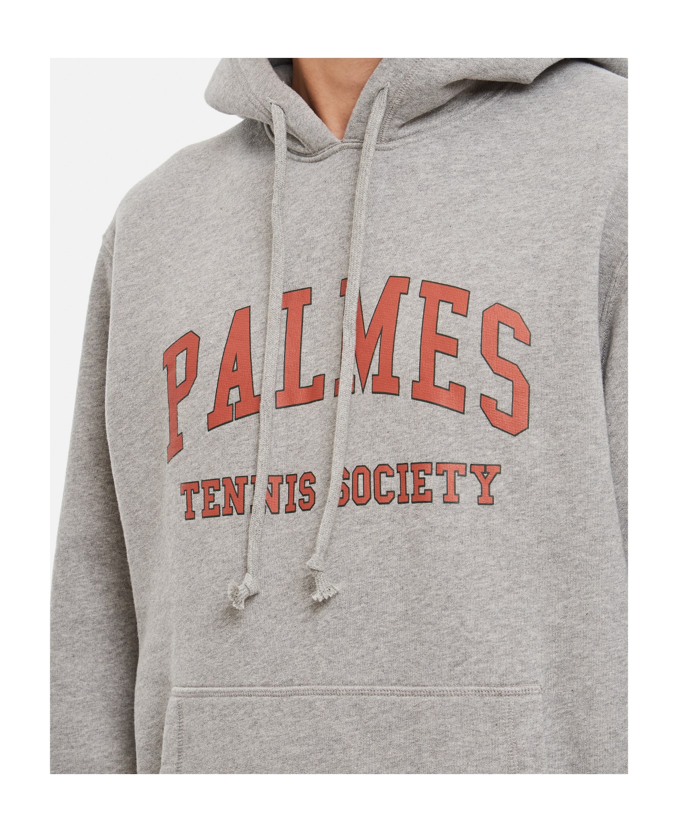 Palmes Mats Hooded Sweatshirt - Grey