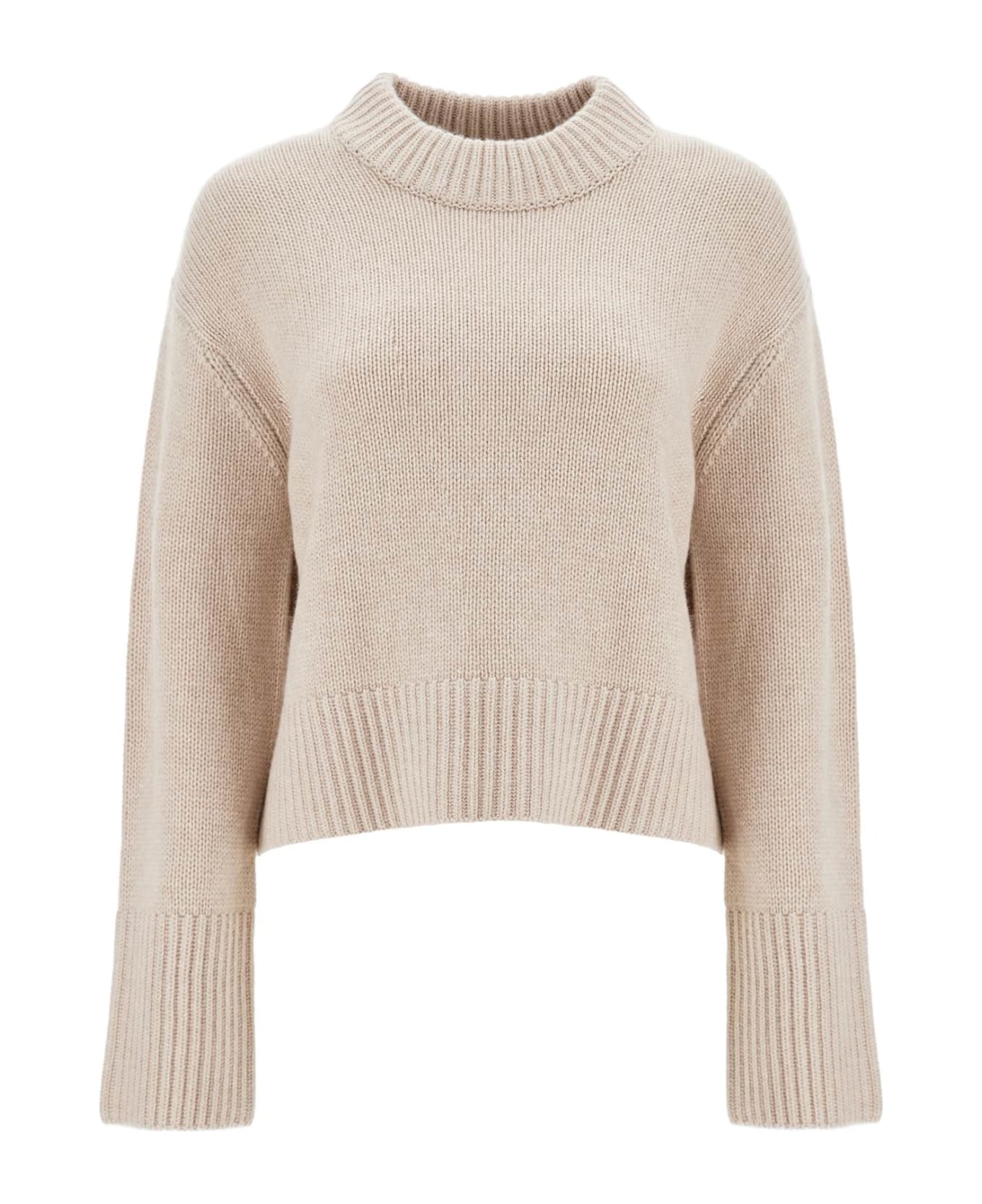 Lisa Yang Cashmere Sony Pullover Sweater - SAND (Beige)