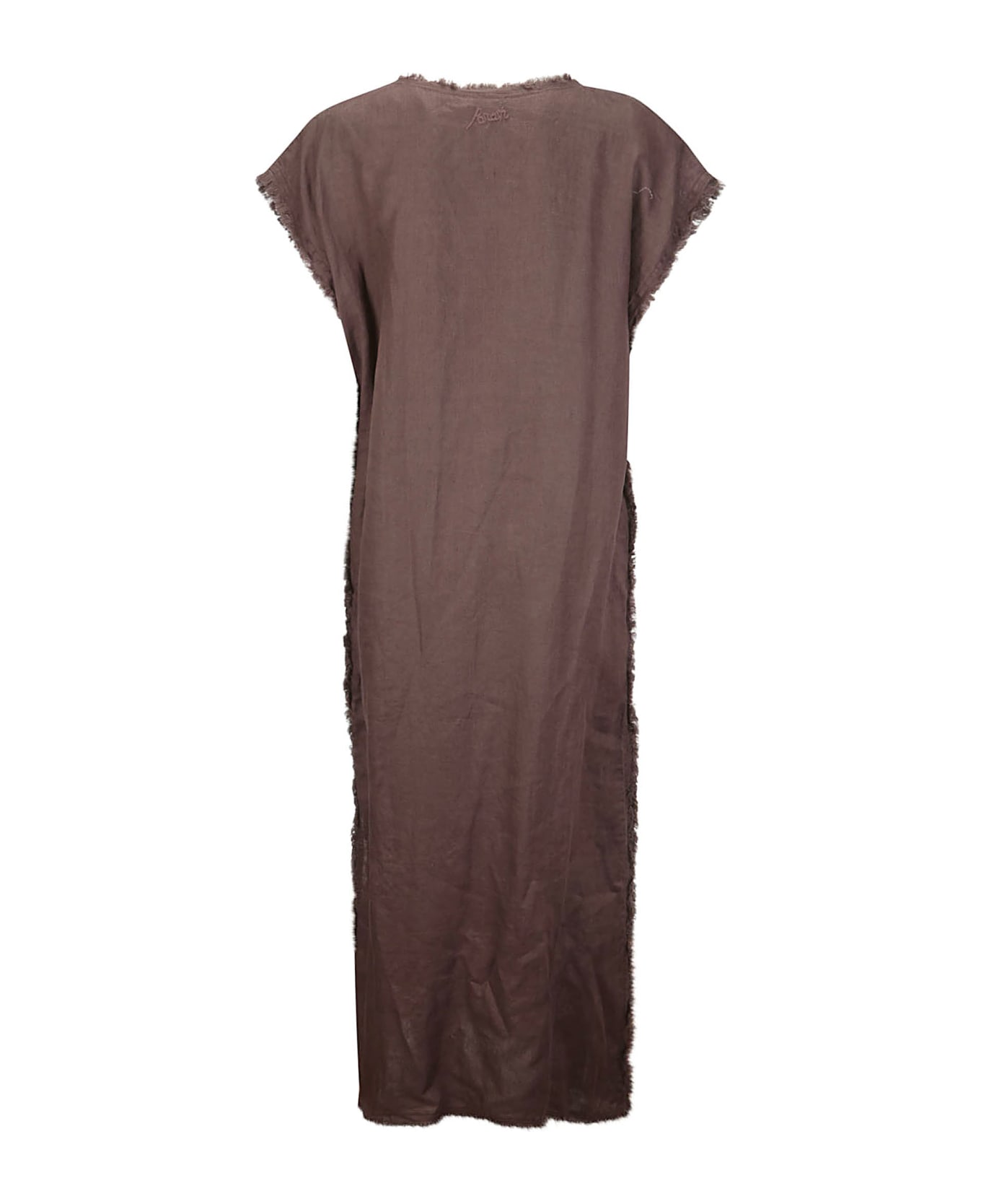 Parosh Long Dress - BROWN ワンピース＆ドレス