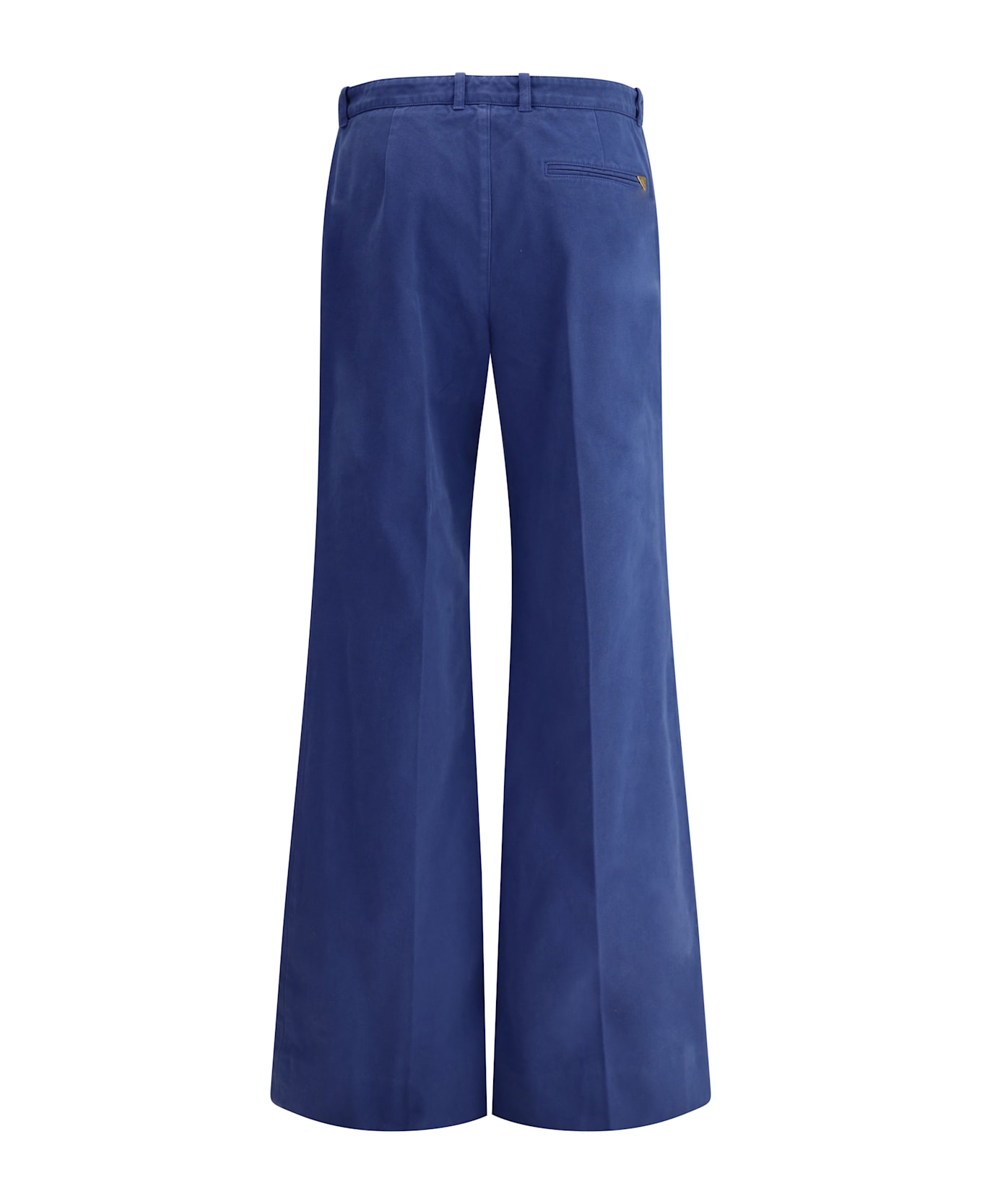 Chloé Cotton Flare Pants - DEE BLUE