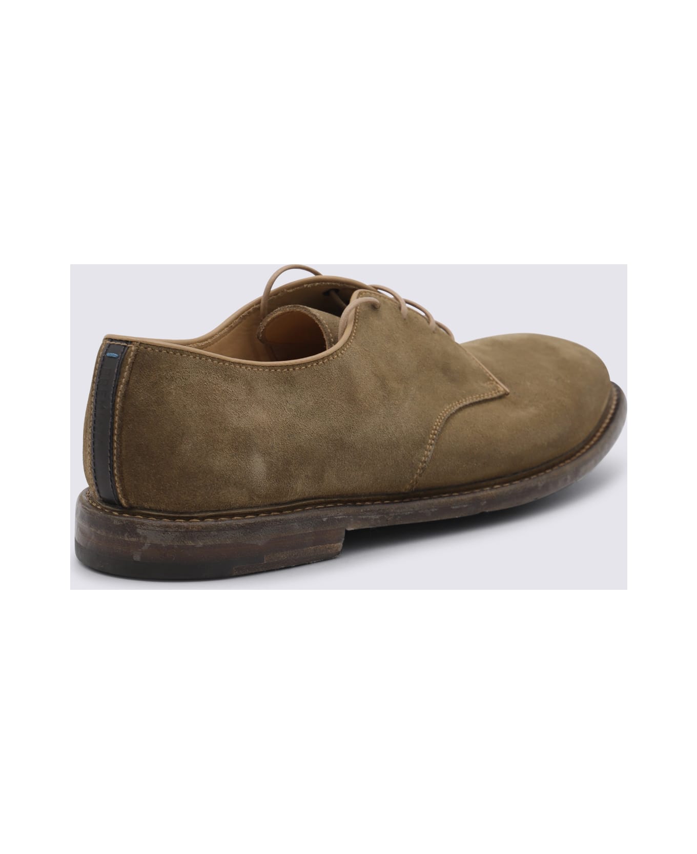 Premiata Sand Cobi Leather Lace Up Shoes - black