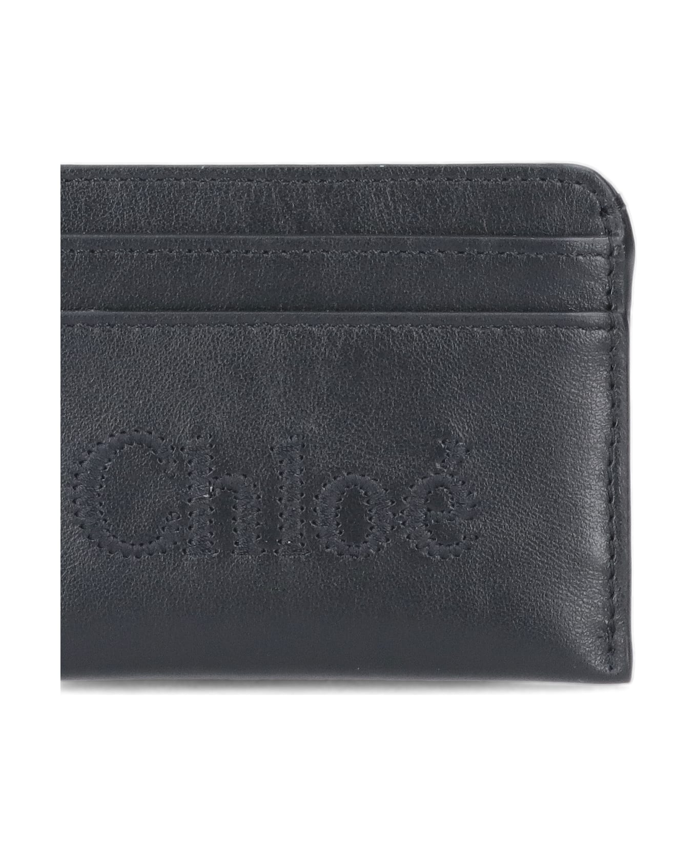 Chloé Sense Card Holder - Black 財布