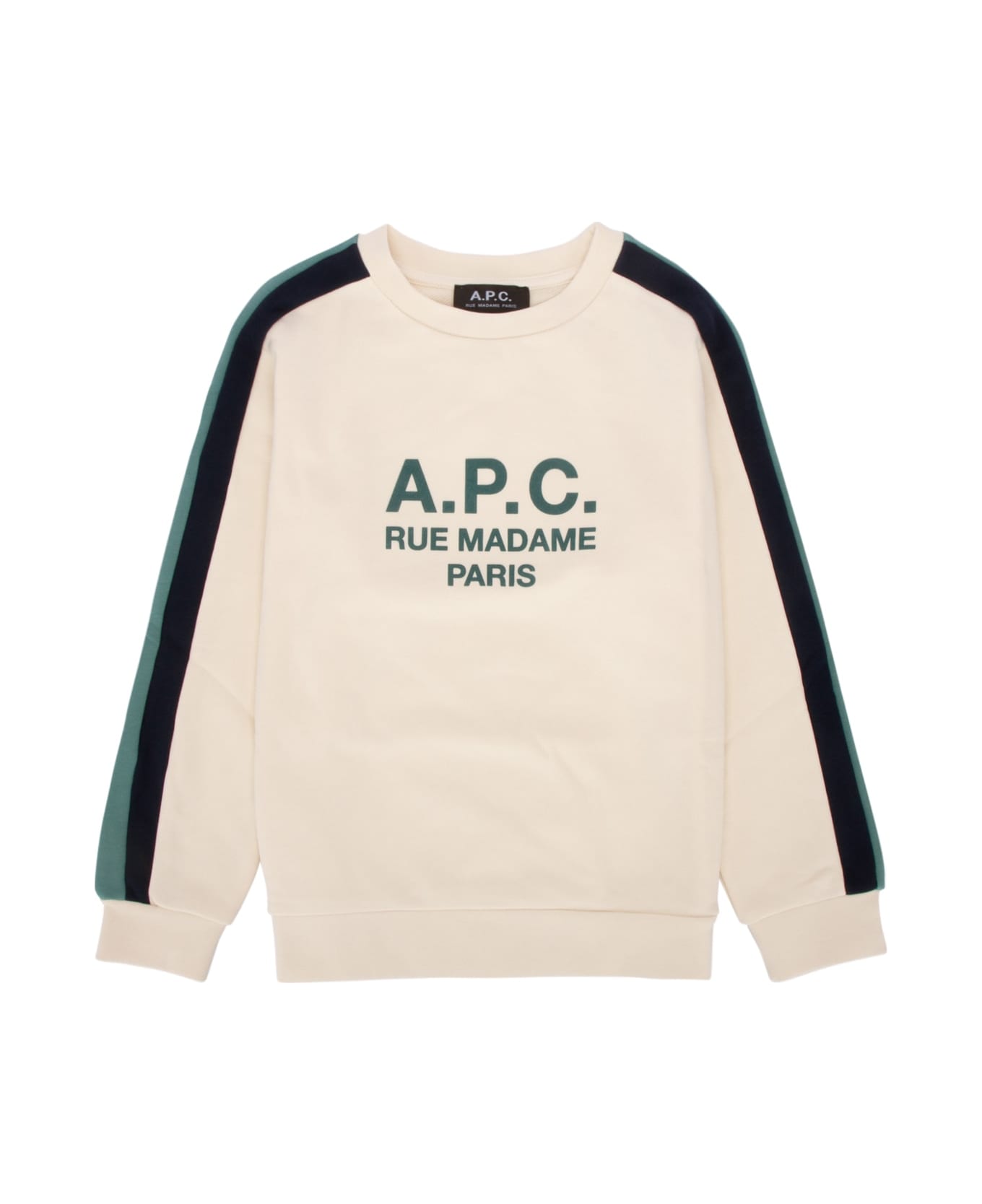 A.P.C. Felpa - Green ニットウェア＆スウェットシャツ