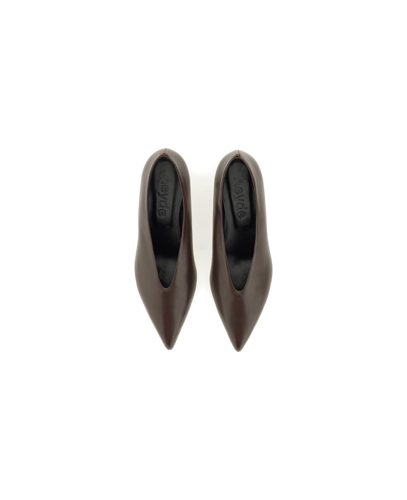 aeyde Pump "clara" - DARK BROWN