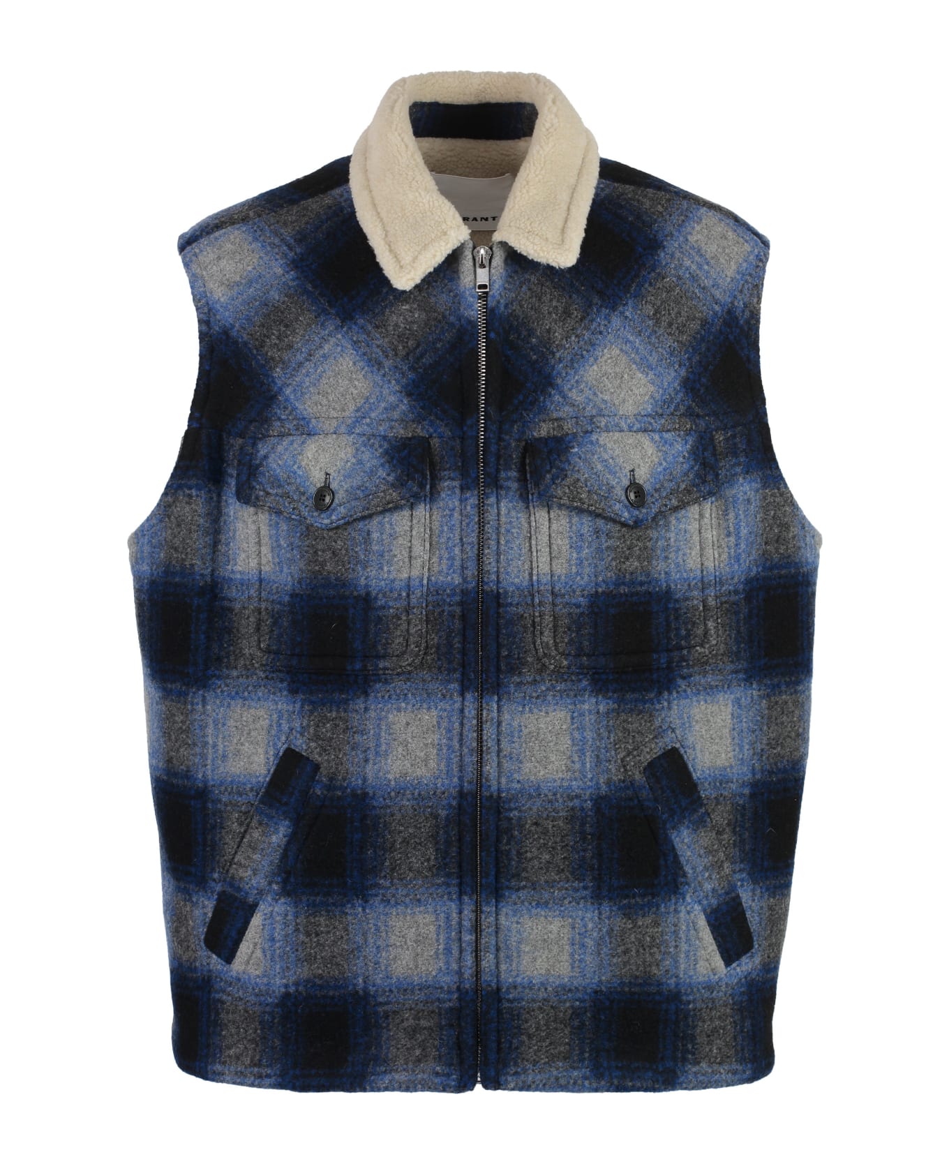 Isabel Marant Kiraneo Vest - blue