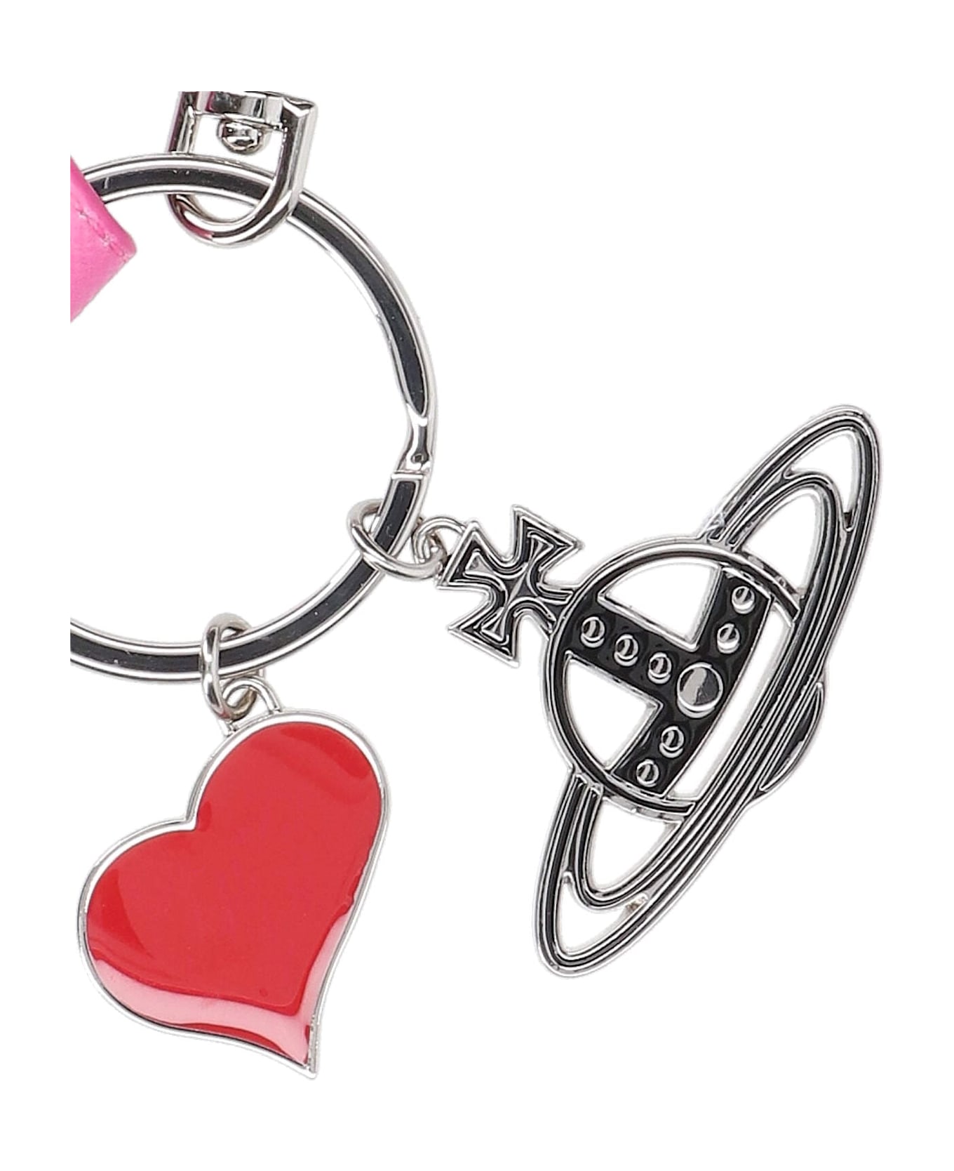 Vivienne Westwood 'i Love Orb' Keyring - MultiColour