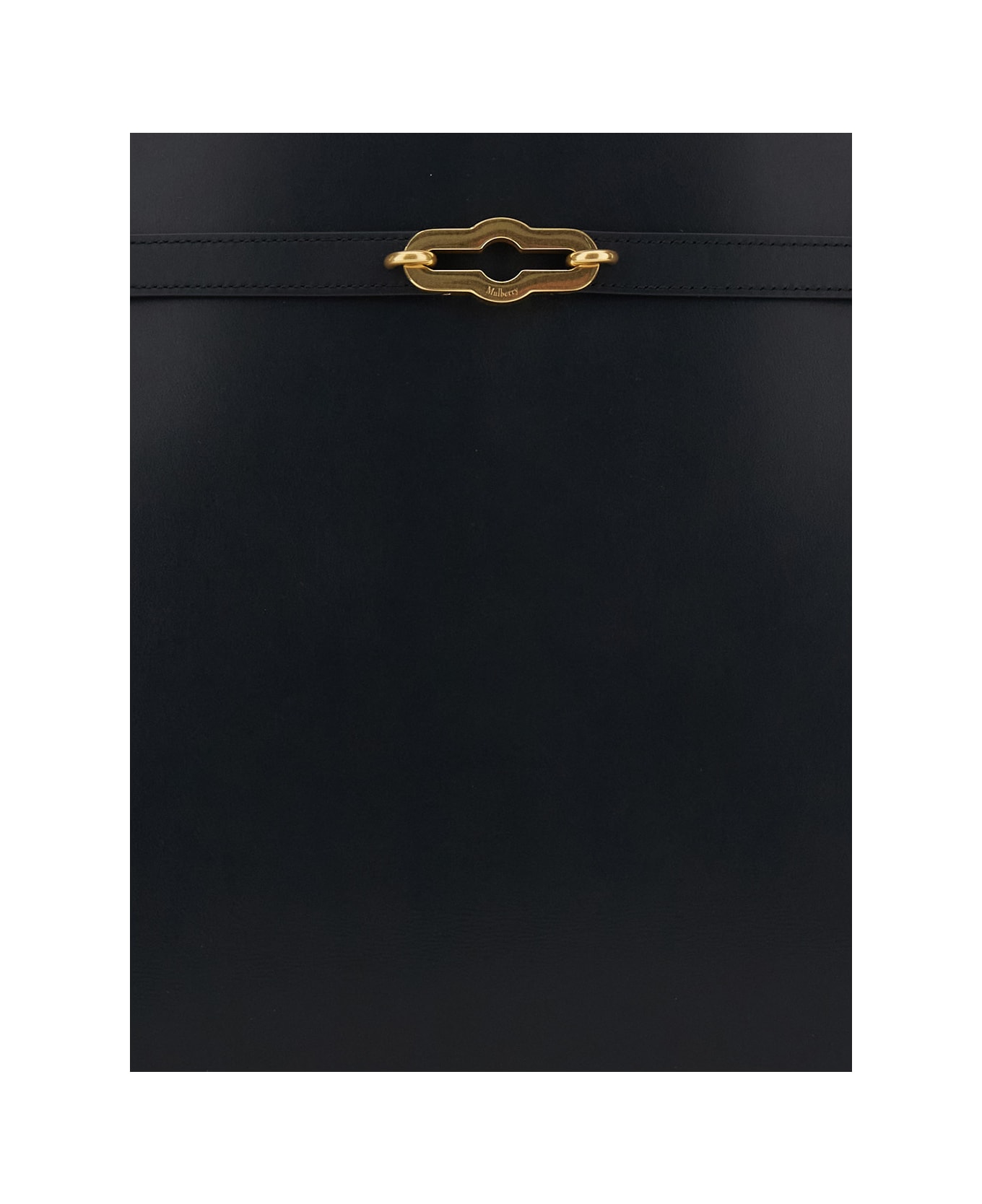 Mulberry 
pimlico
 Black Handbag With Adjustable And Removable Shoulder Strap In Leather Woman - Black