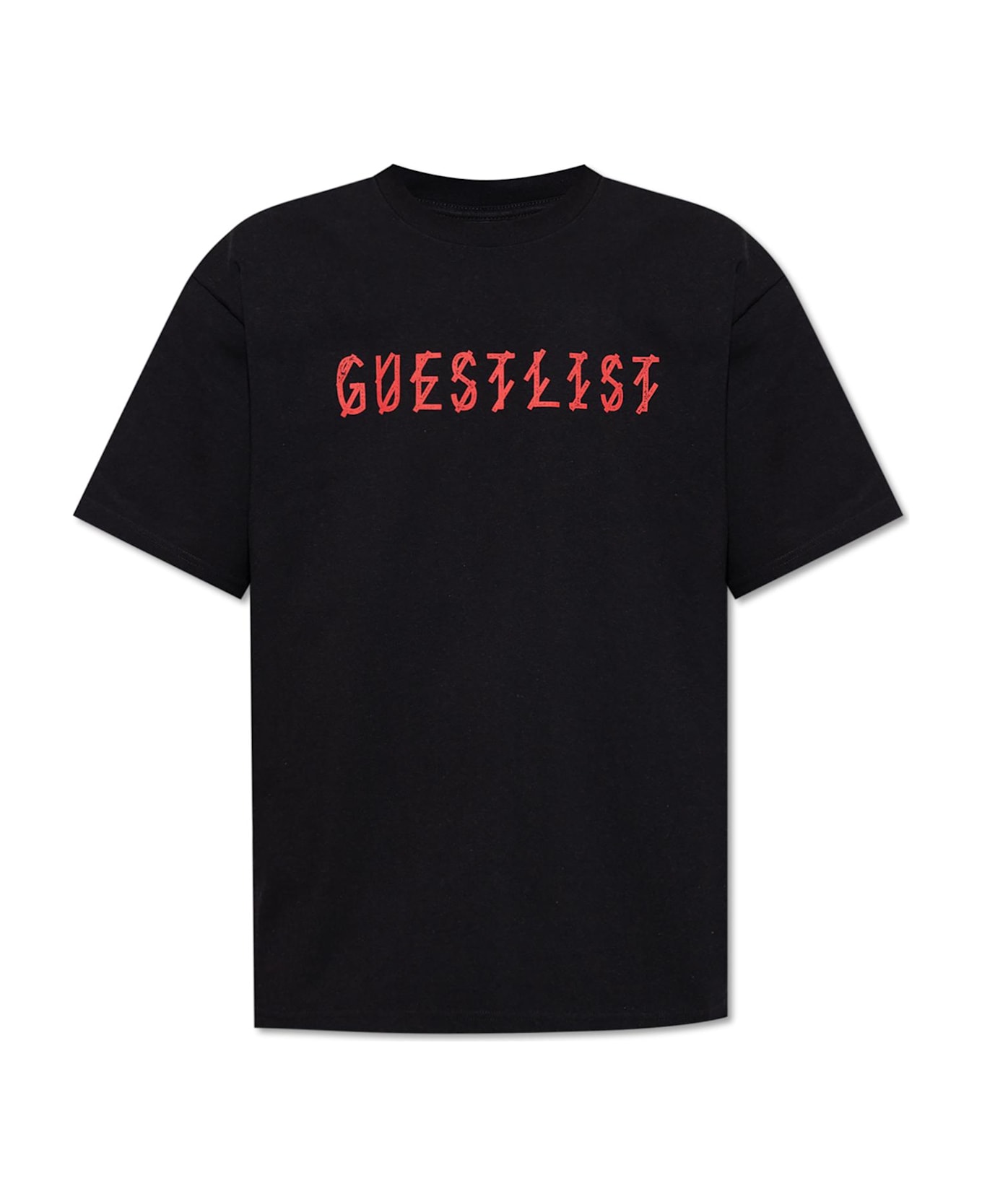44 Label Group Printed T-shirt - BLACK