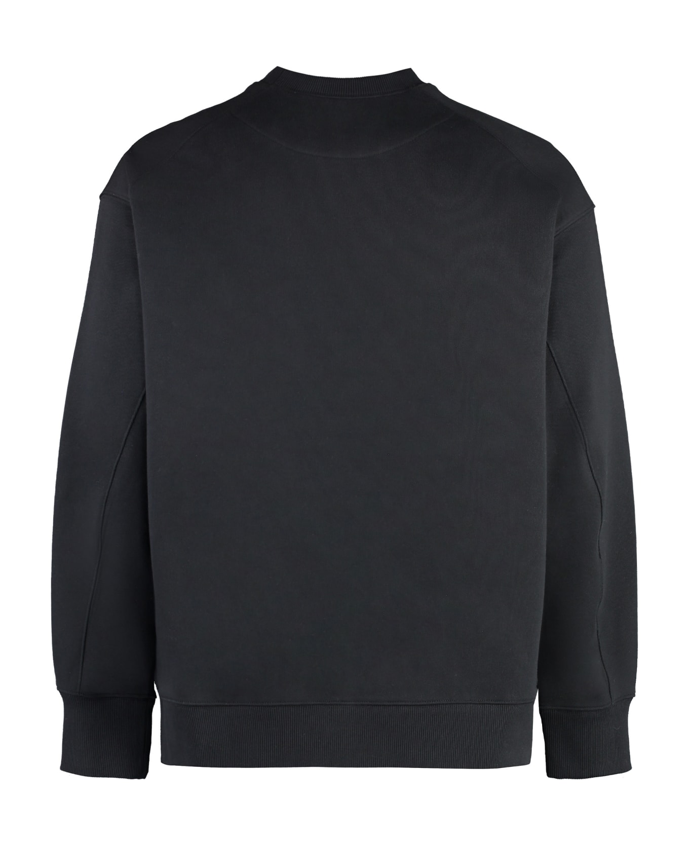 Y-3 Cotton Crew-neck Sweatshirt - black