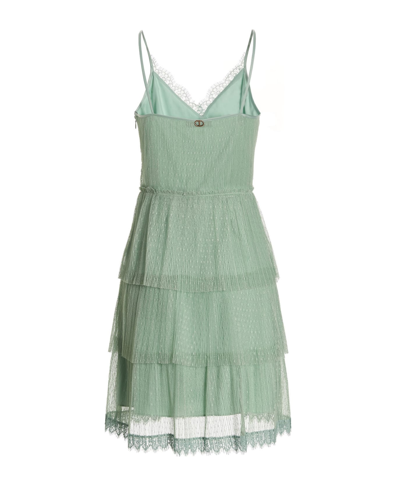 TwinSet Lace Dress - Mint