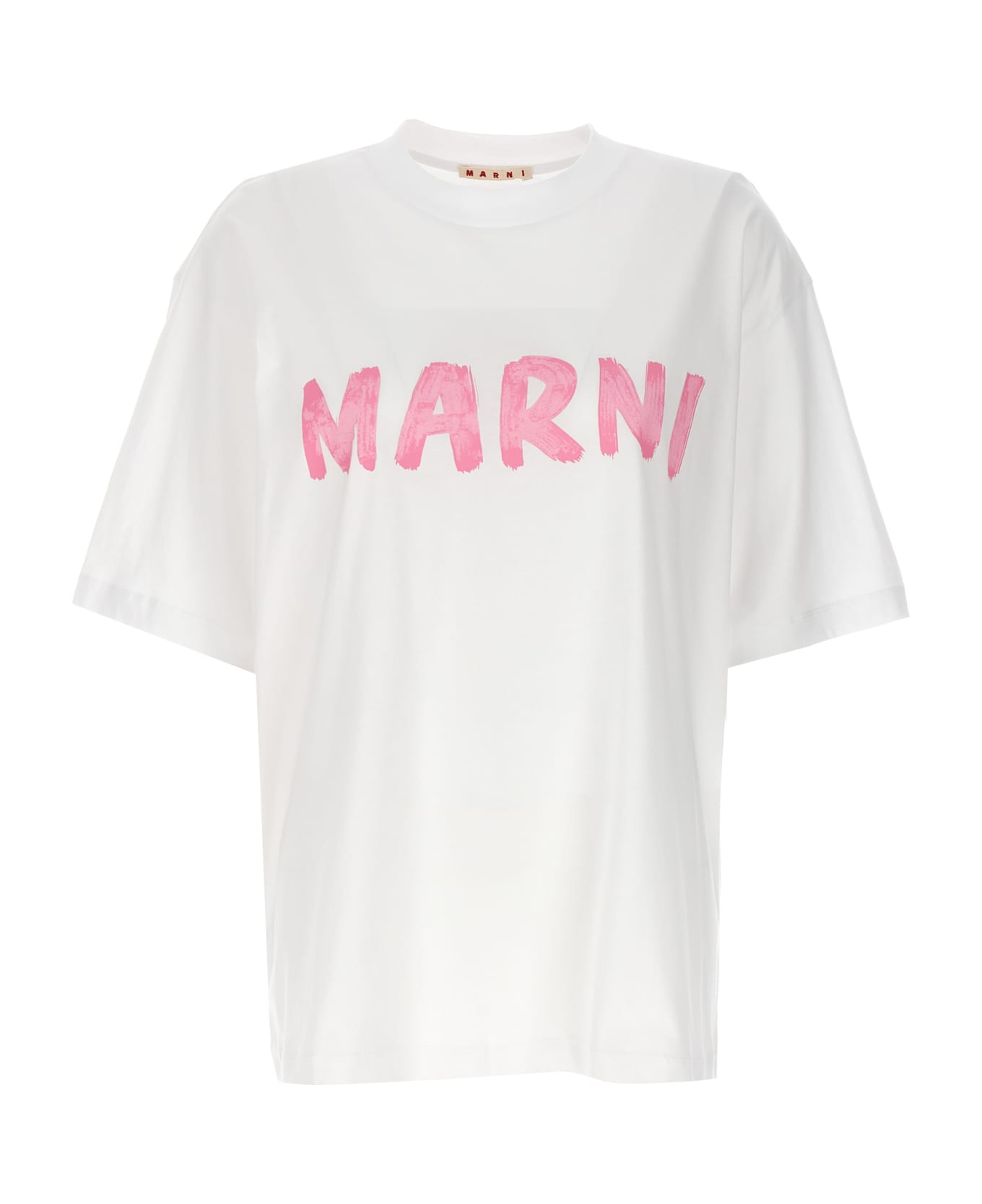 Marni Logo Print T-shirt - White Tシャツ