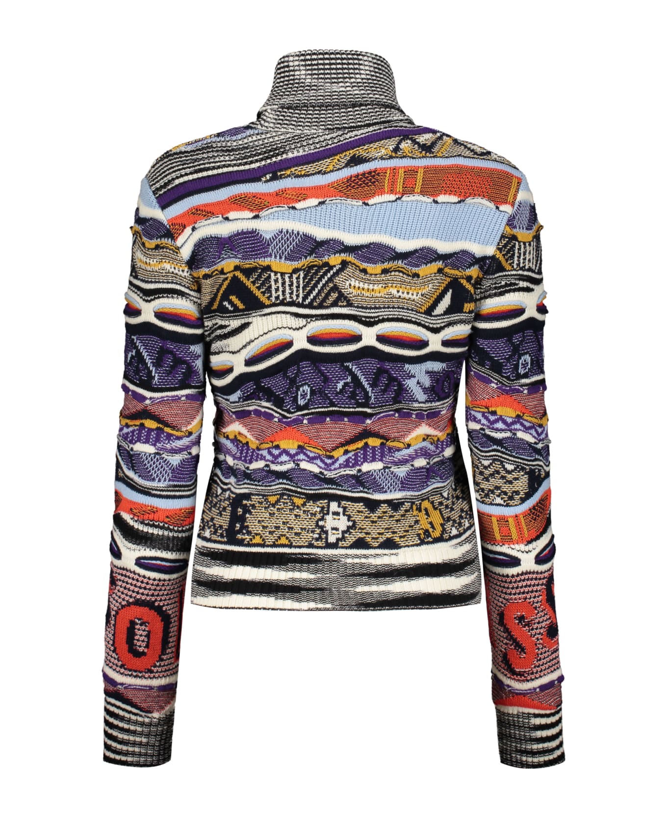 Missoni Wool Blend Turtleneck Sweater - Multicolor ニットウェア