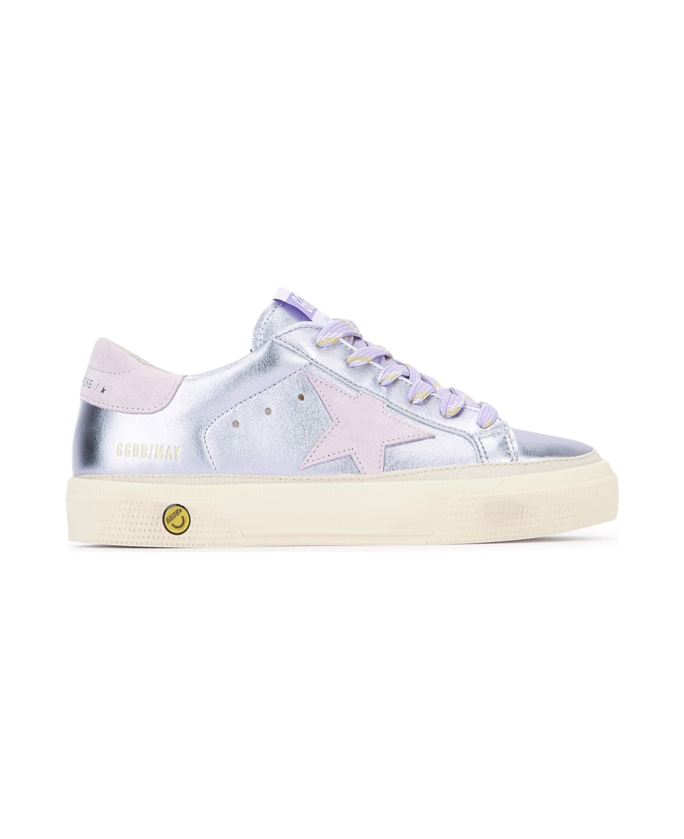 Golden Goose May Laminated Nappa Upper - LILLA