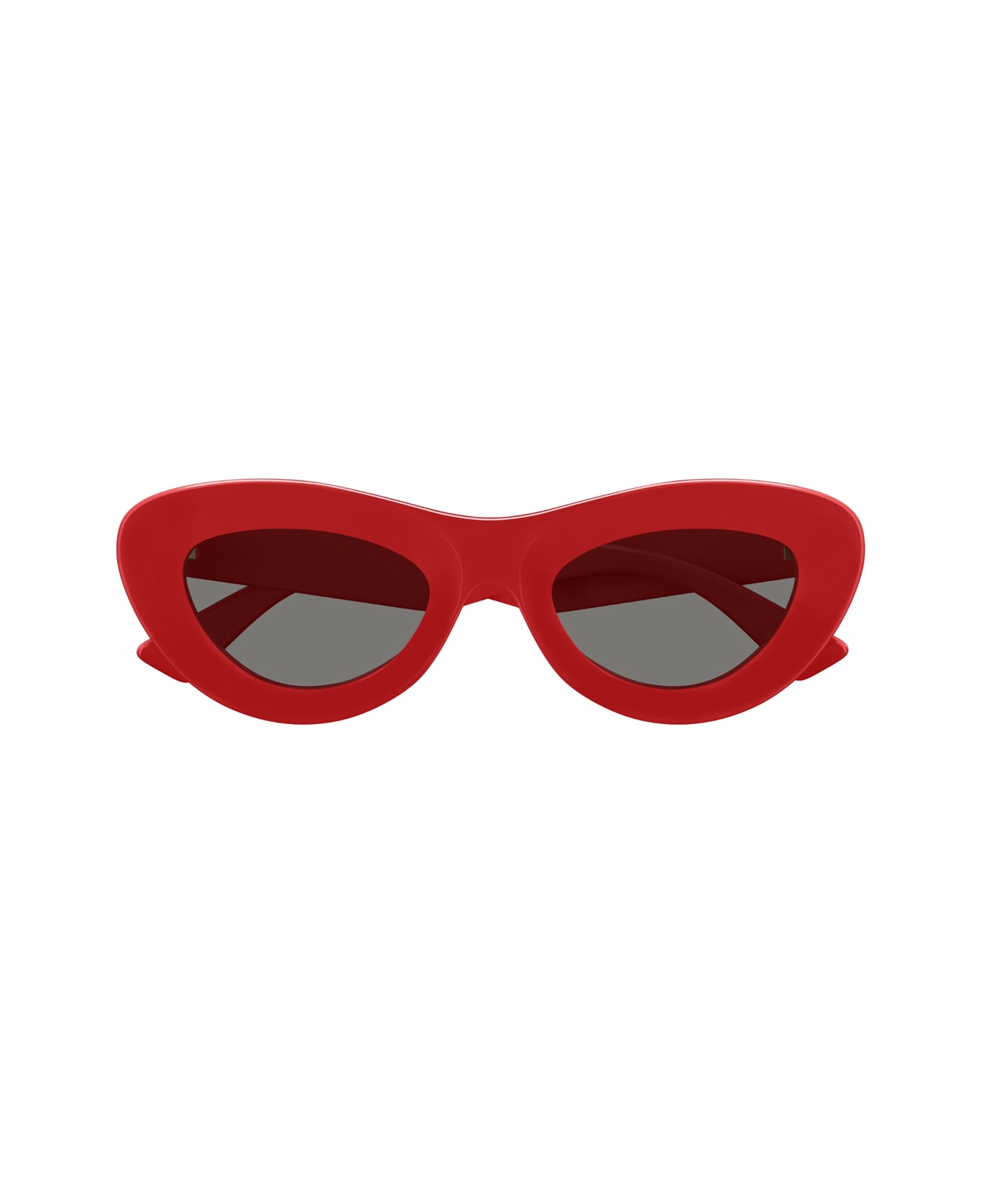 Bottega Veneta Eyewear Bottega Veneta Bv1325s 003 Red Grey Sunglasses - Rosso