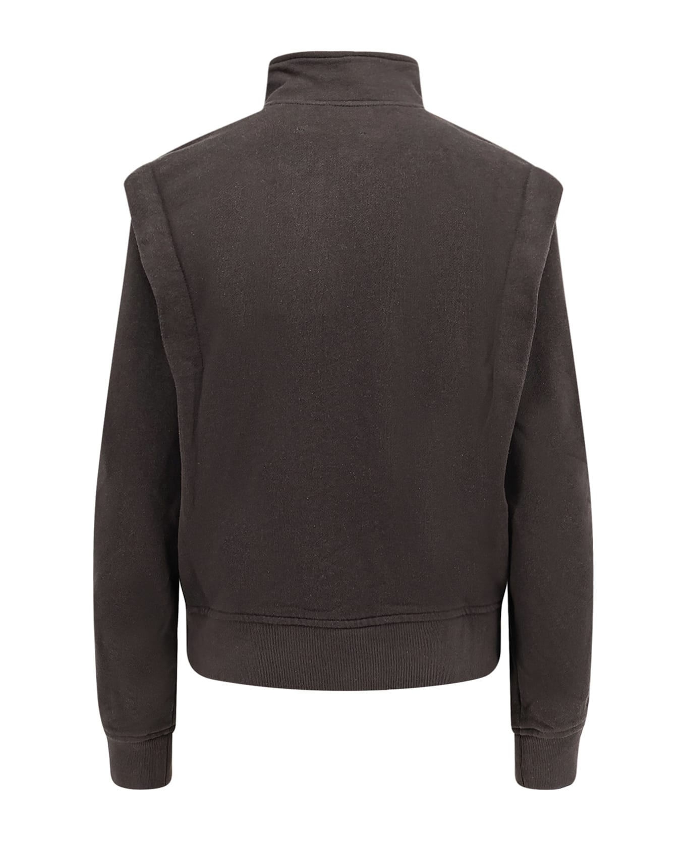 Marant Étoile Organic Cotton Blend Sweatshirt - FADED BLACK