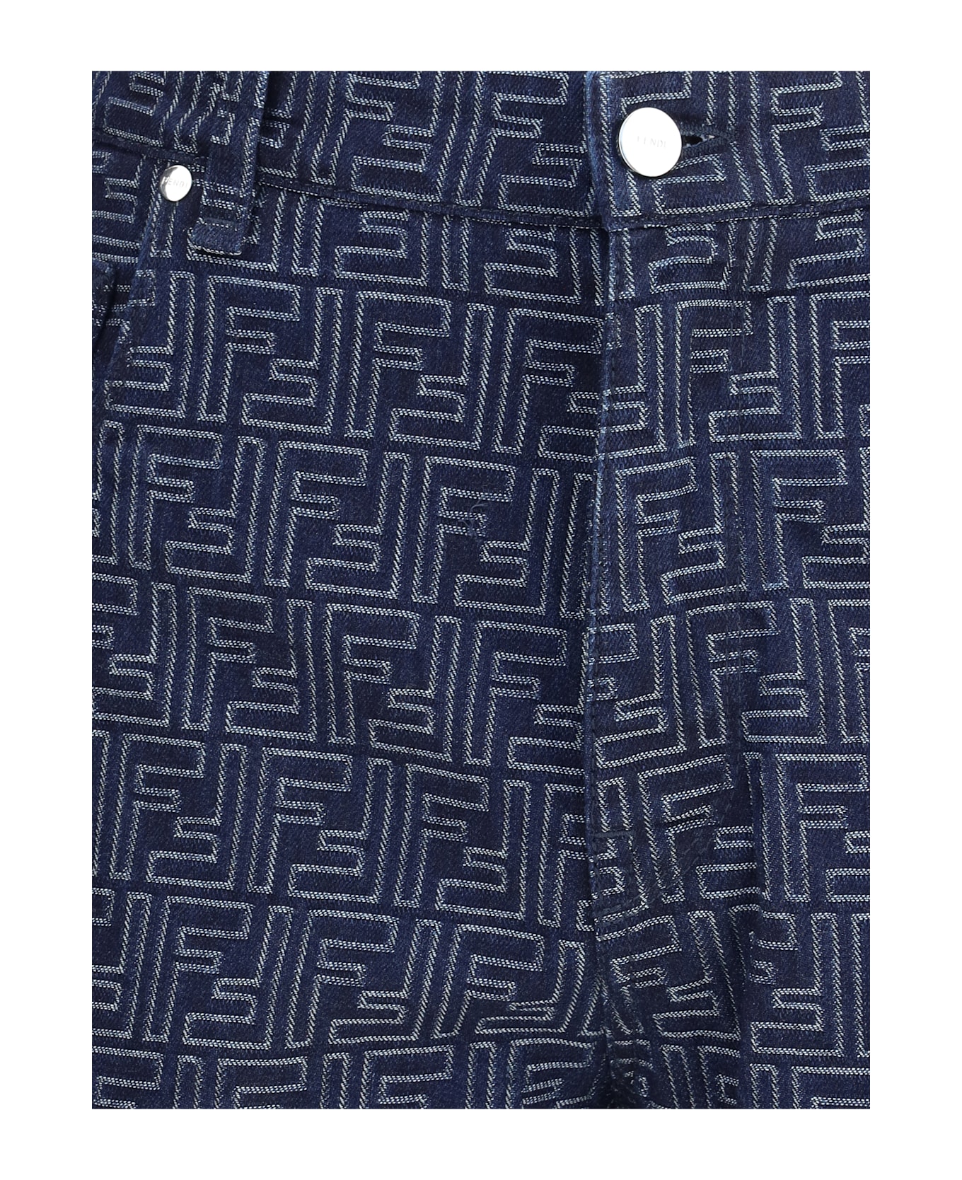 Fendi Denim Shorts - Buz Indigo