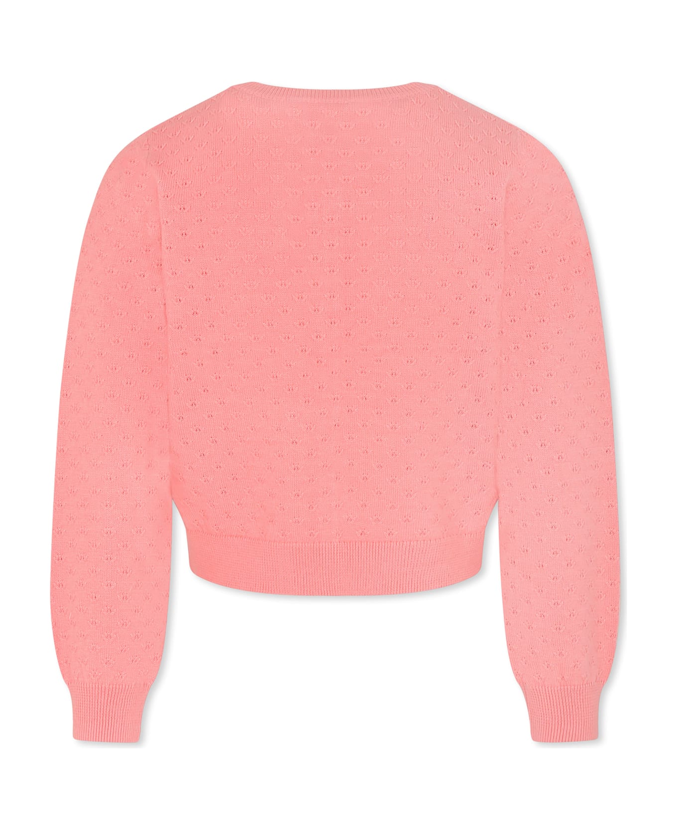 Molo Pink Cardigan For Girl - Pink