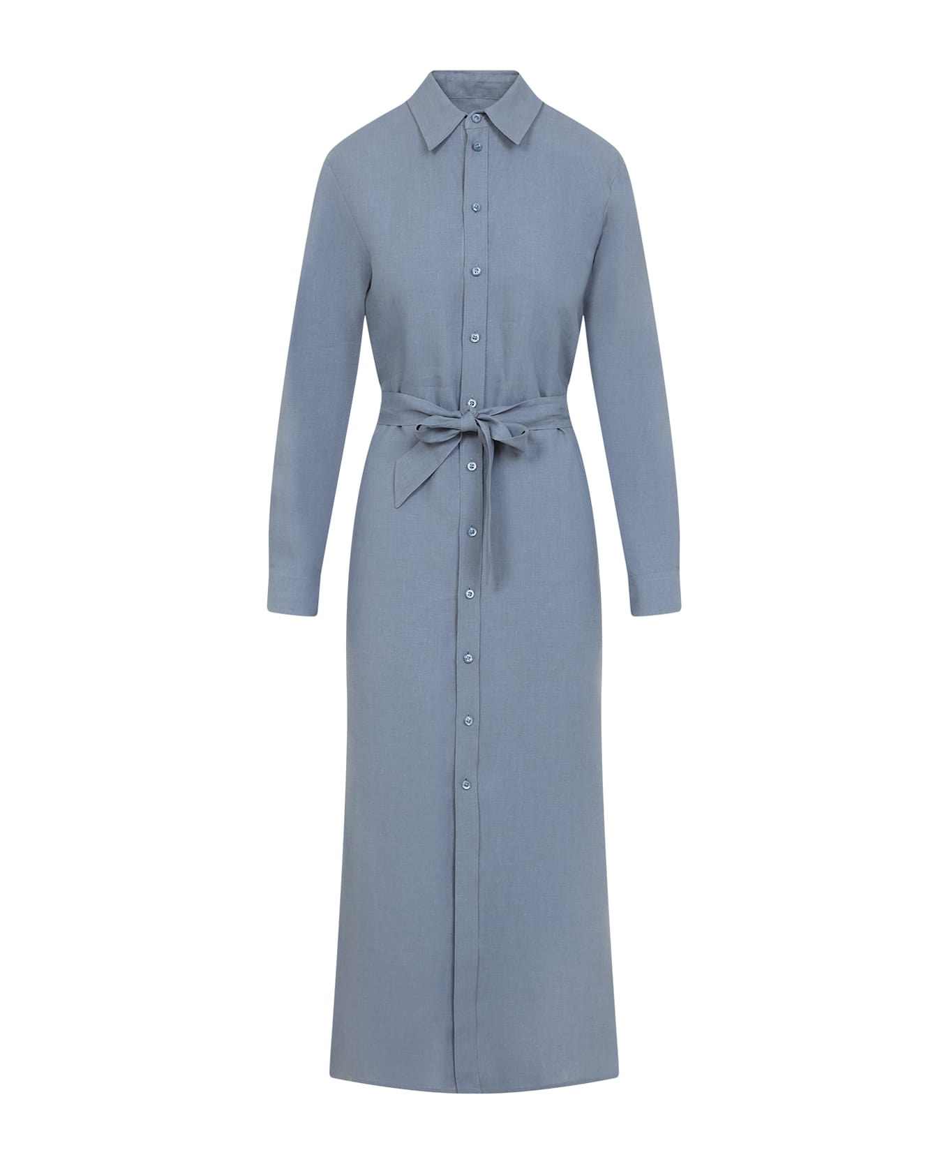 Ralph Lauren Graison Long Dress - Cornflower