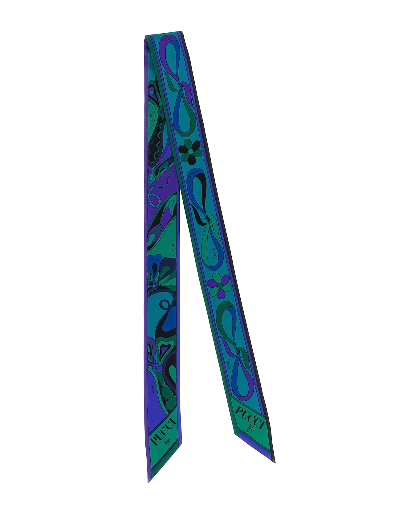 Pucci Bandeau 
fiori
 Print - Green