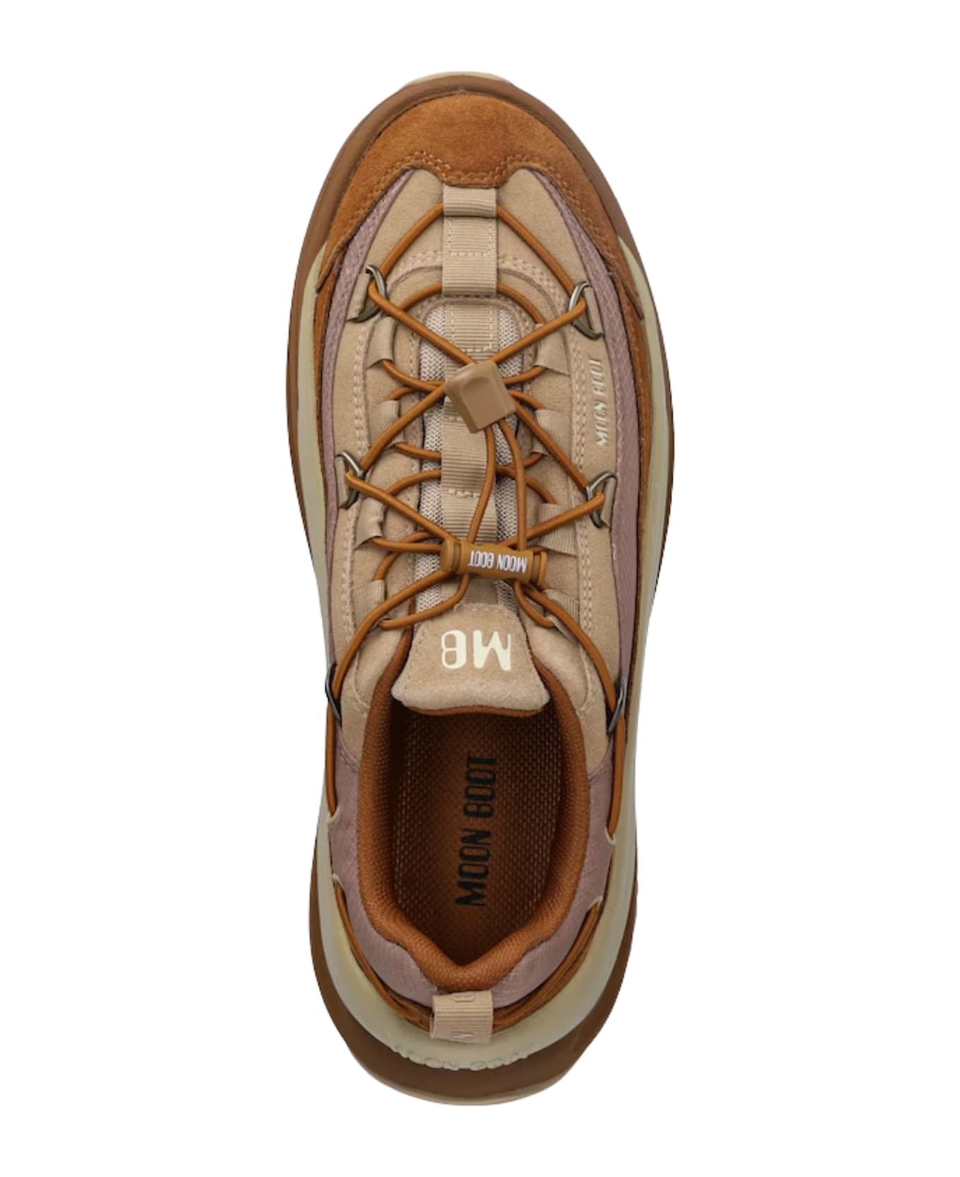 Moon Boot Sneakers Con Logo - Brown