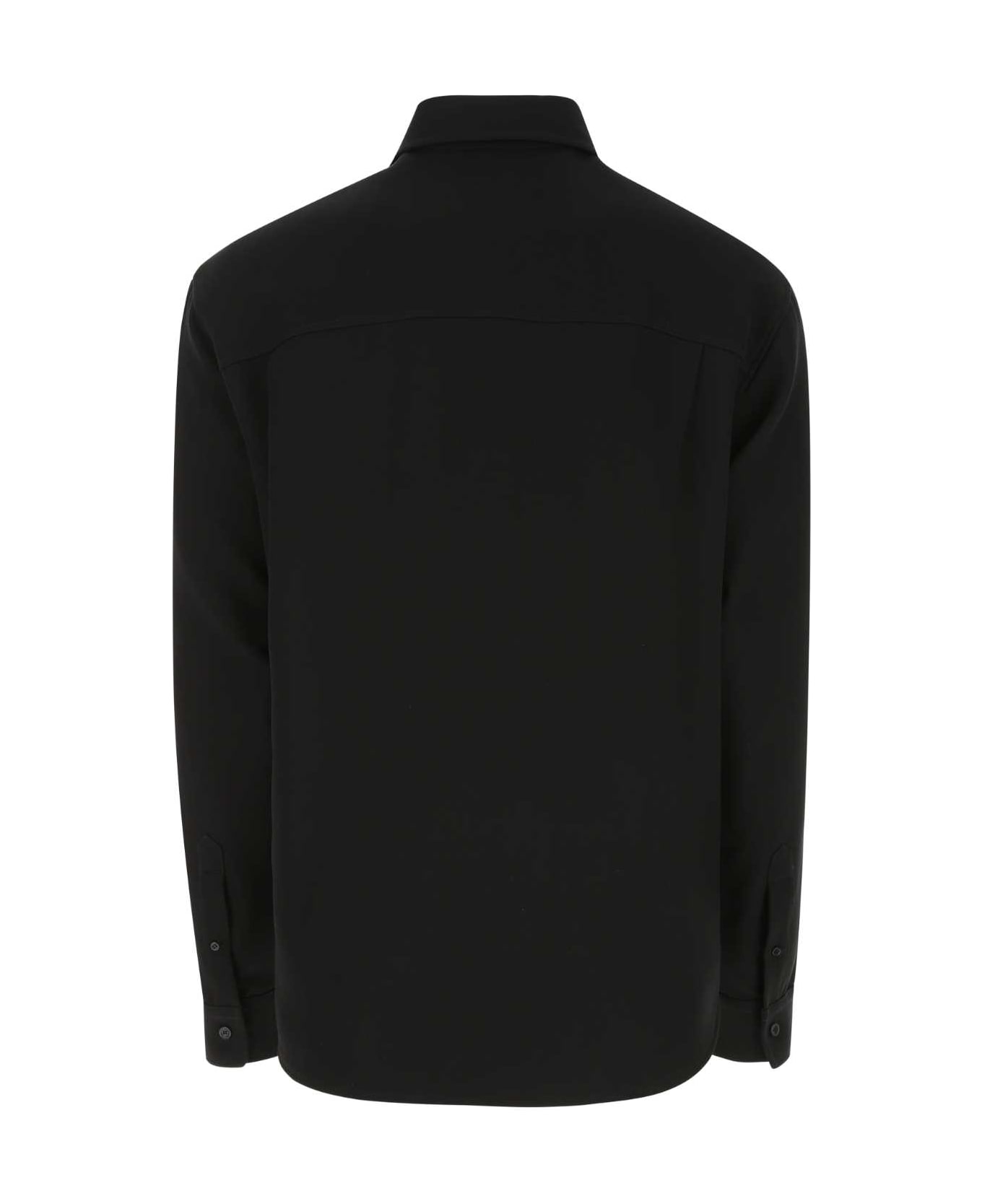 Balenciaga Black Wool Blend Shirt - 1000