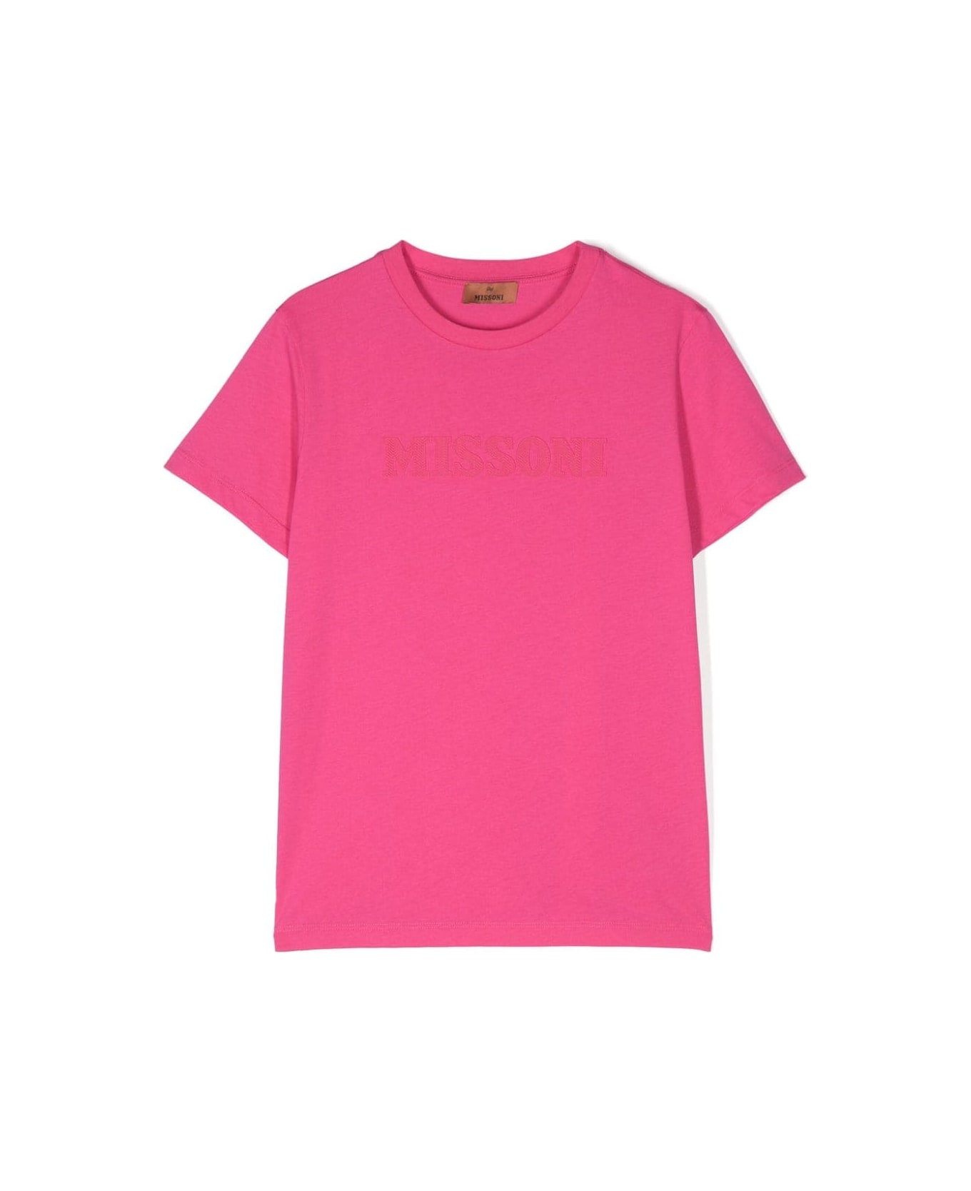 Missoni Kids T-shirt Con Logo - Fucsia Tシャツ＆ポロシャツ