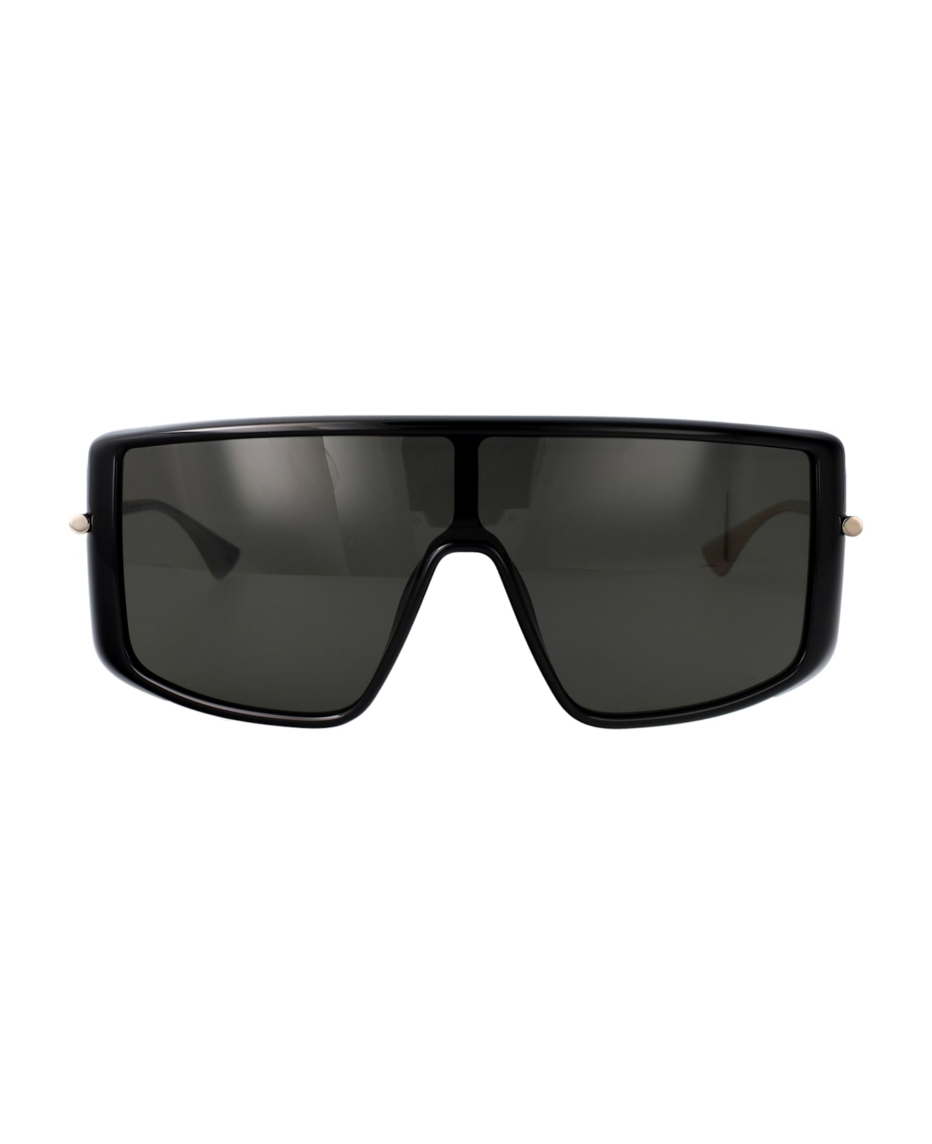 Alexander McQueen Eyewear Am0524s Sunglasses - BLACK-SILVER-GREY