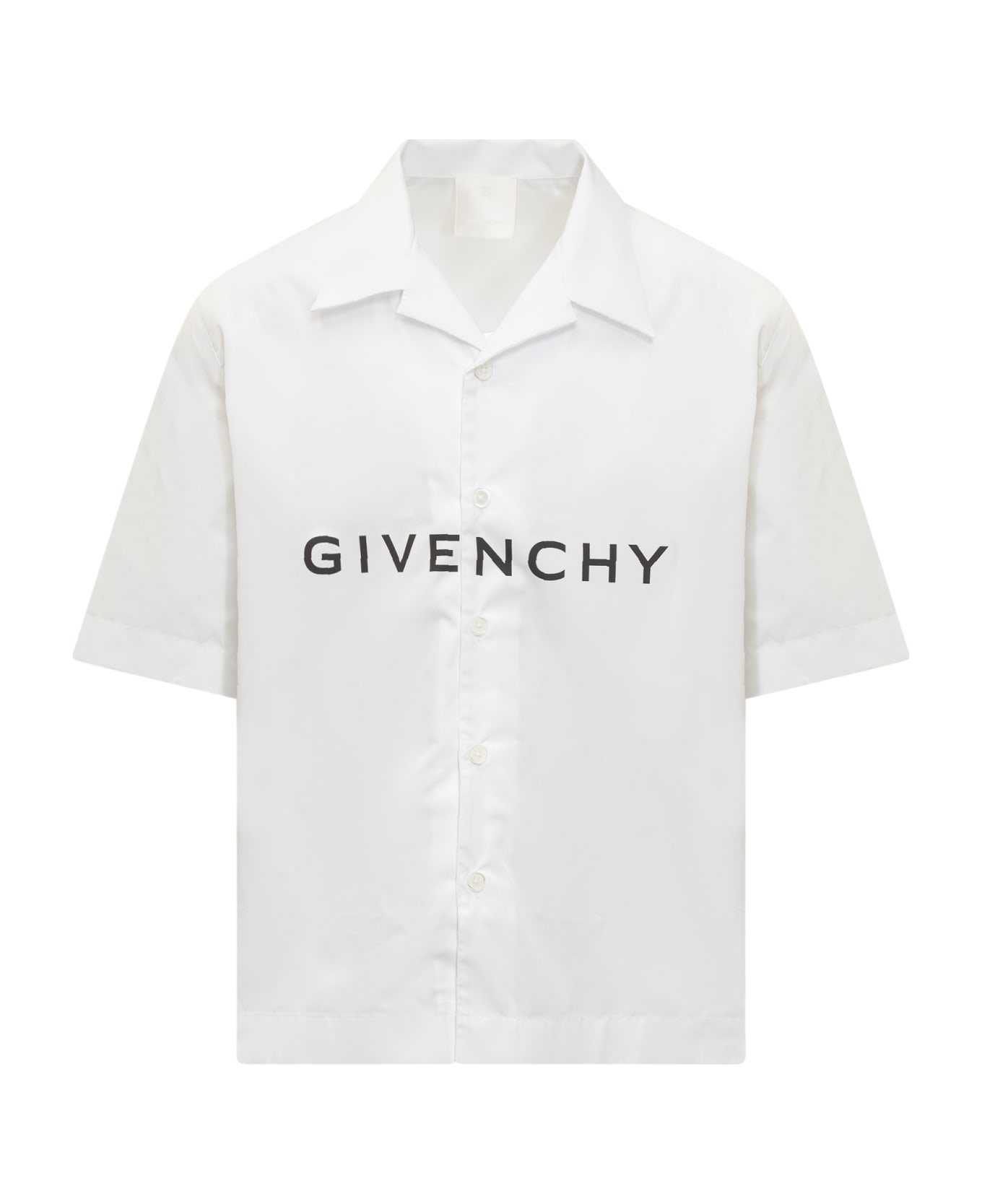 Givenchy Hawaiian Poplin Shirt - Bianco